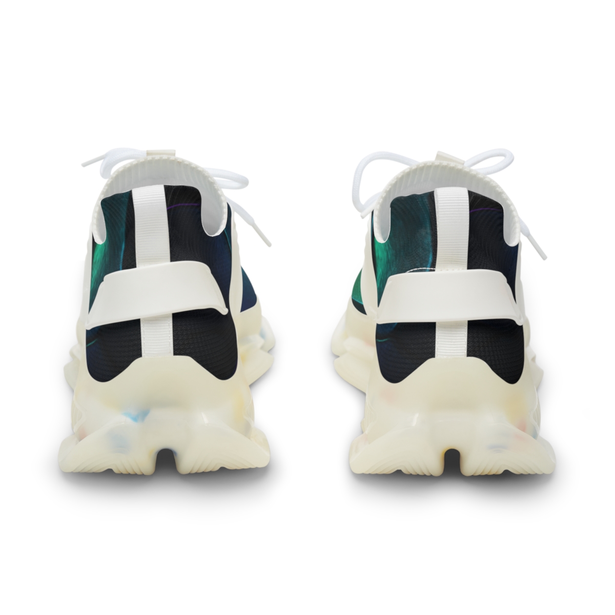 Iridescent Carapace Echo personalized athletic sneakers