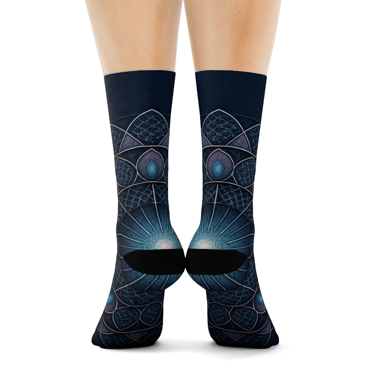 Prismatic Lattice Halo warm winter socks