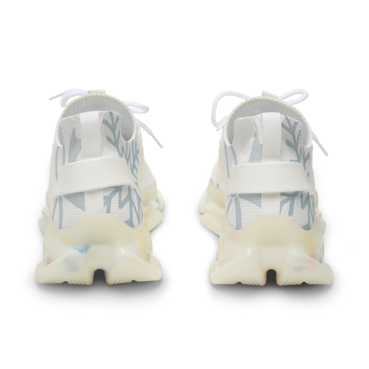 Winter Giftwrap Snowflake Blueprint lifestyle sneakers