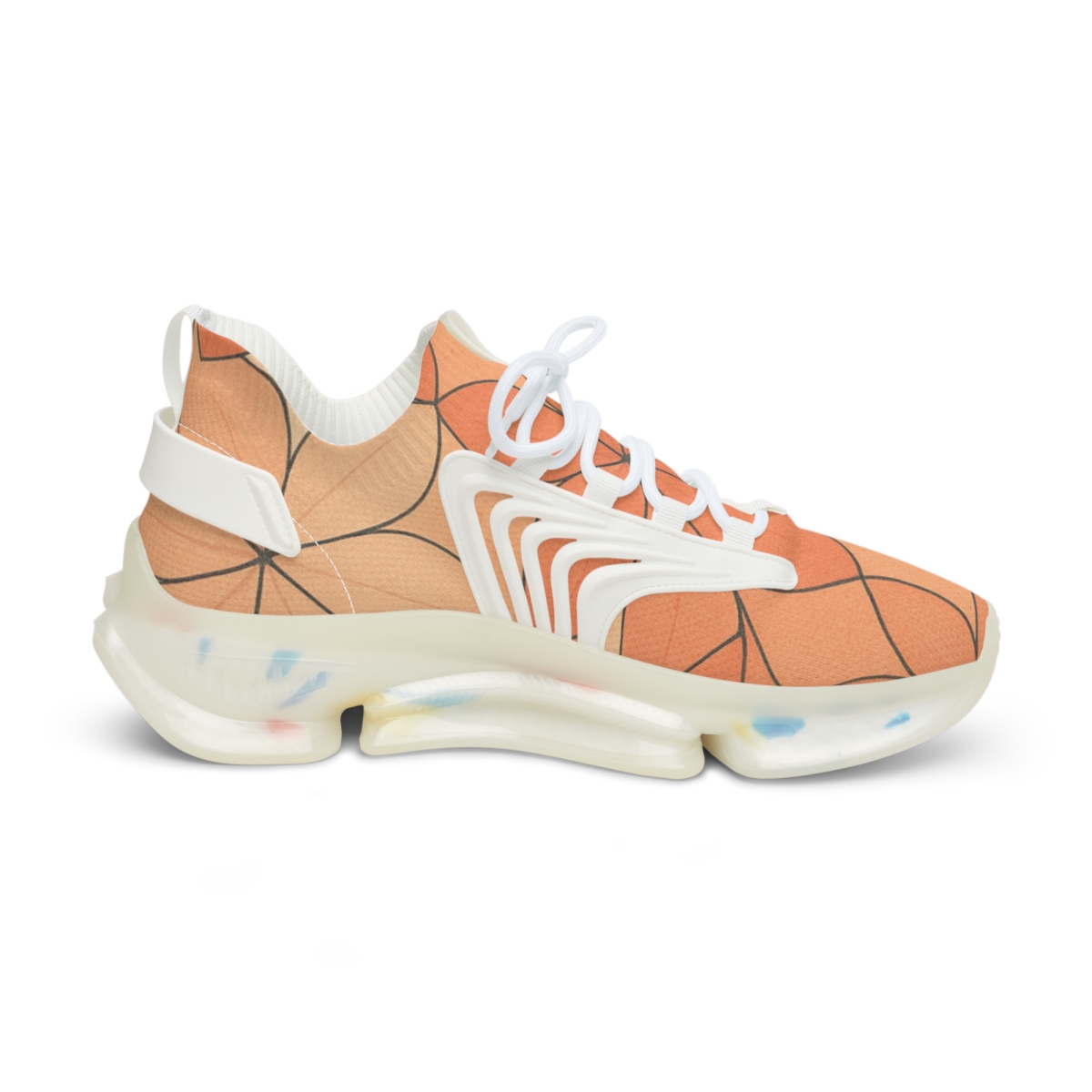 Camellia Tessellation Drift designer branded sneakers