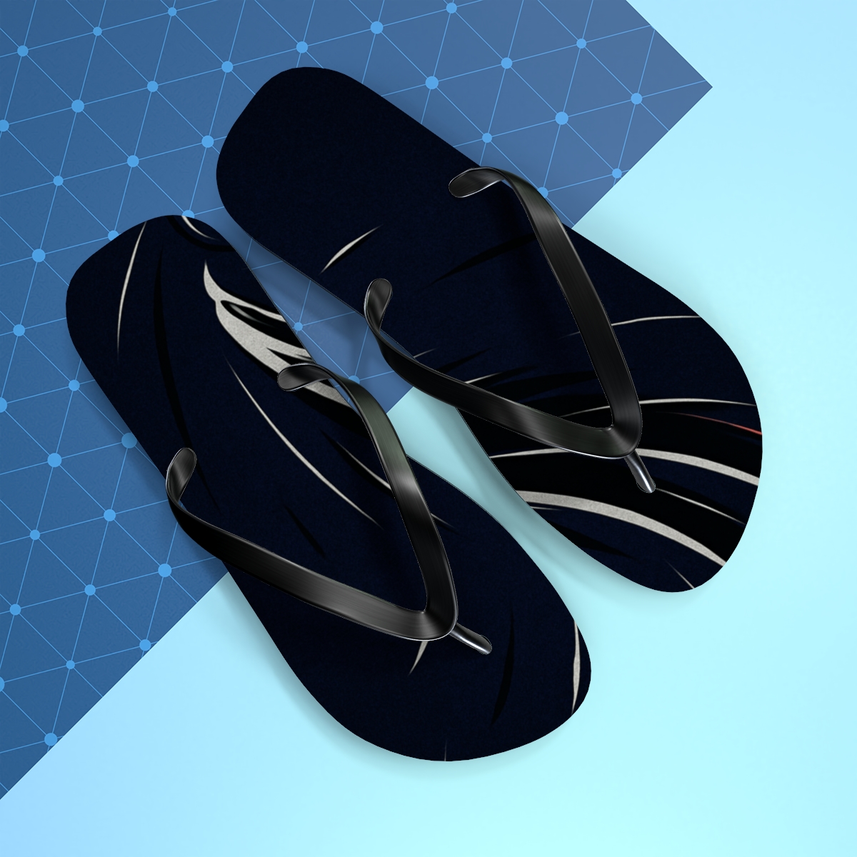 Raptor Spiral Dive Glyph soft sole flip flops