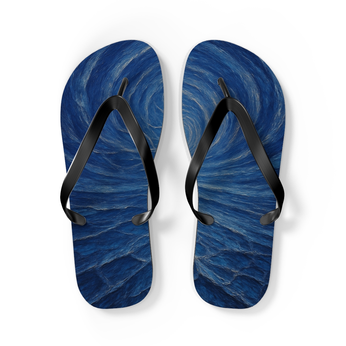 Indigo Tide Flip Flops