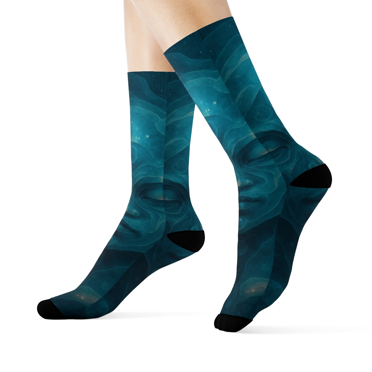 Chromatophore Mirage Drift stylish patterned socks