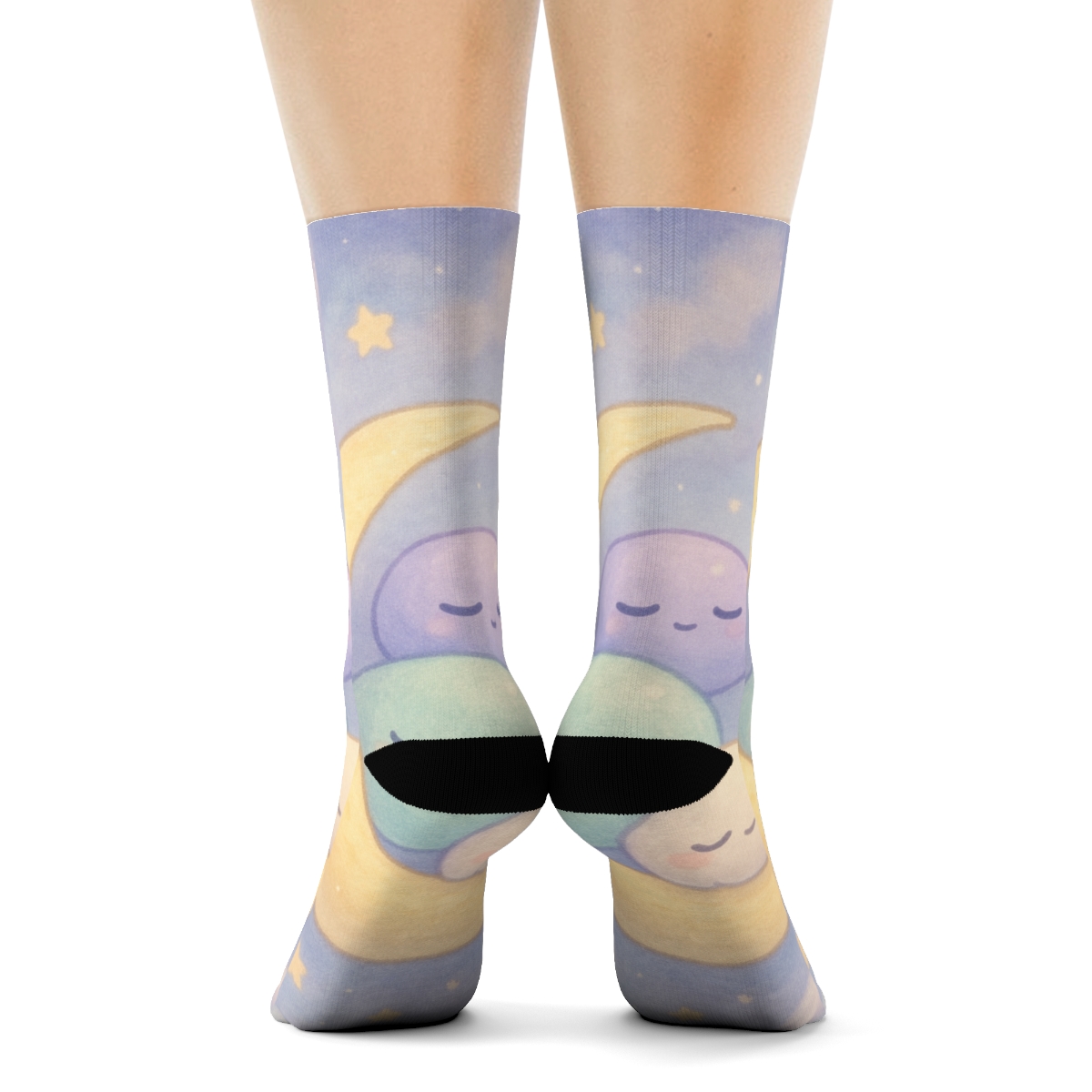 Mochi Moon Mates unique printed sockscustom socks