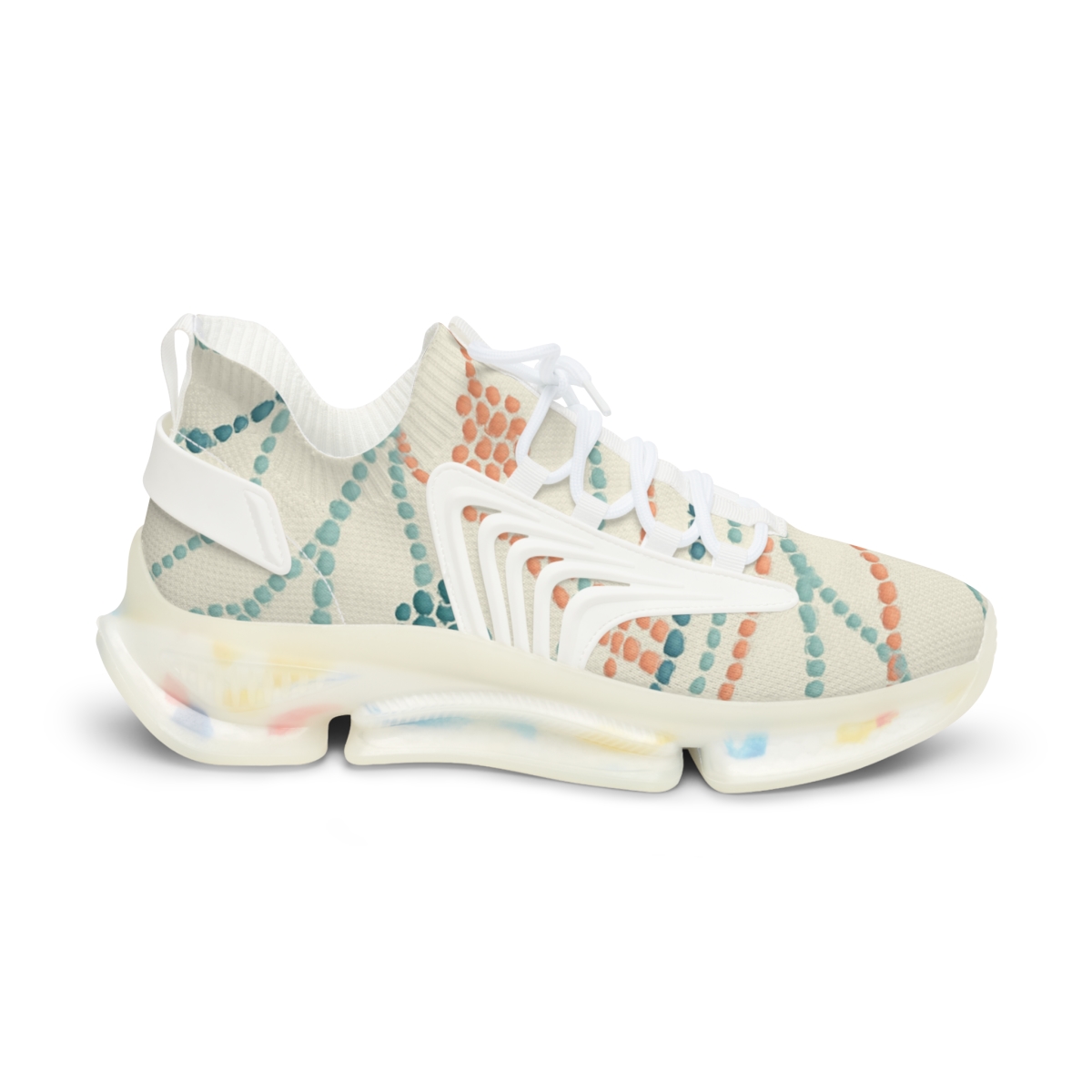 Dot Vein Weave unique printed sneakers