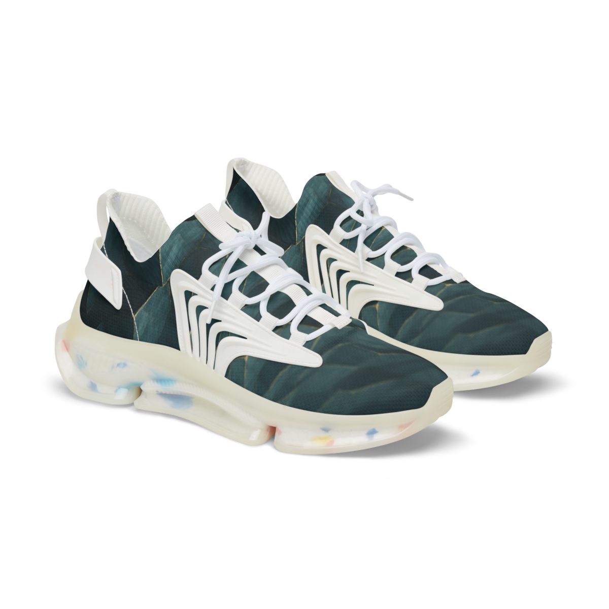 Mineral Facet Wavefront custom sneakers