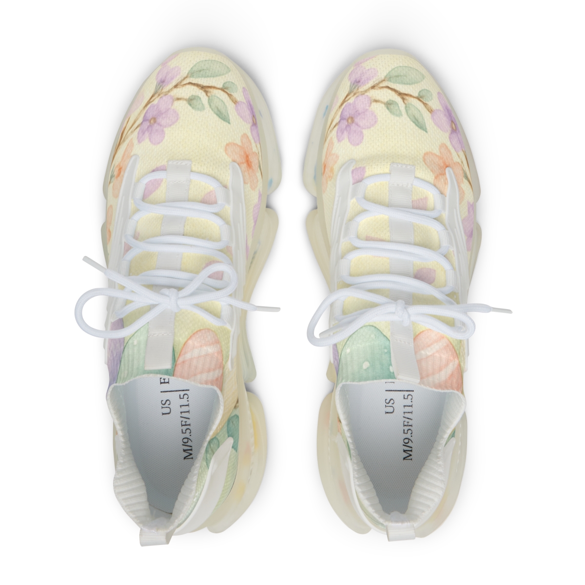 Spring Eggshell Blossom Auroras premium sport sneakers