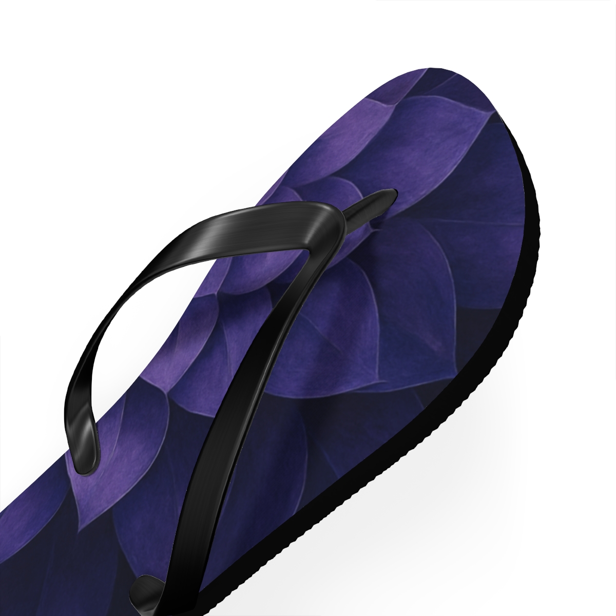 Lavender Spiral Bliss Flip Flops