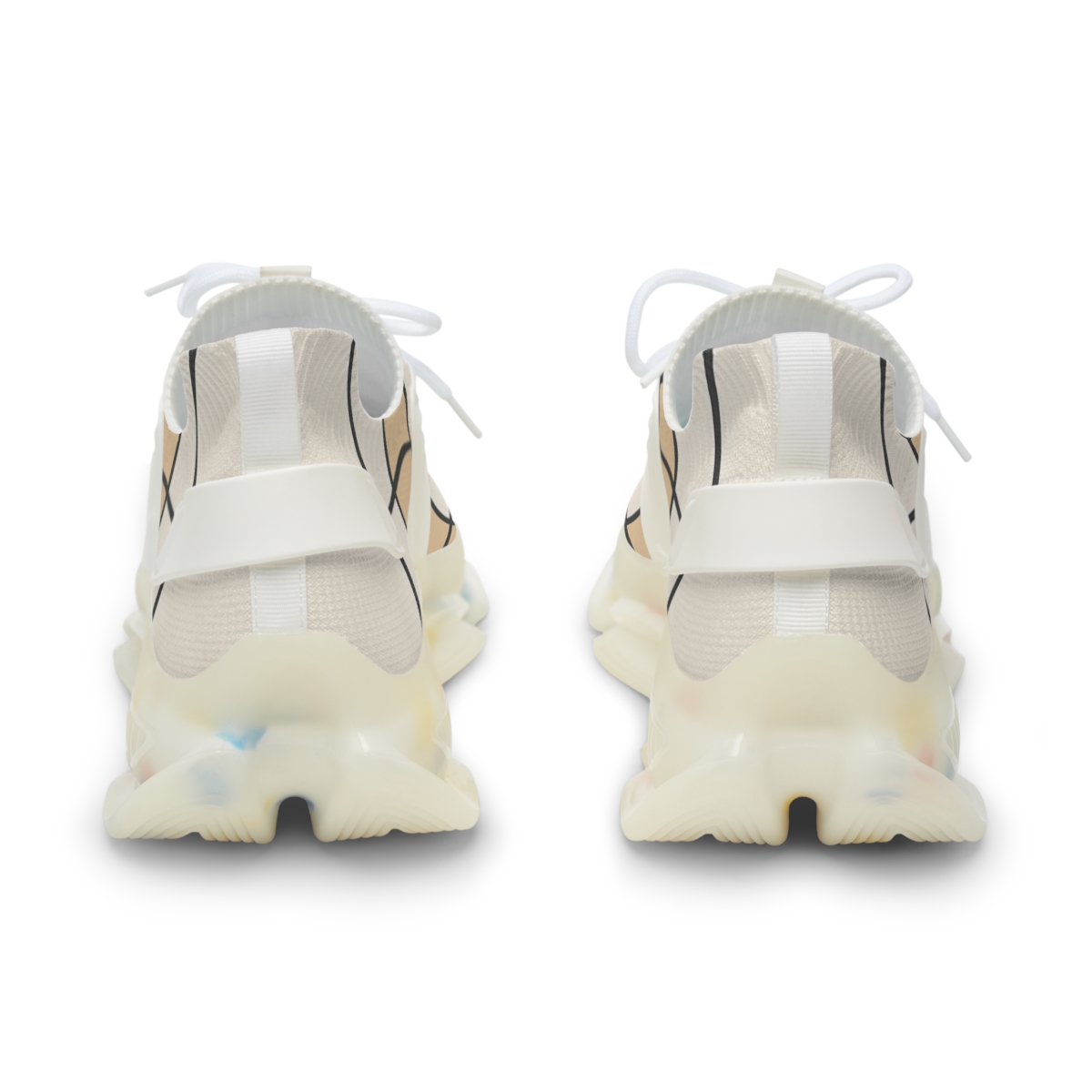 Minimal Sunline Mosaic Disk stylish casual sneakers