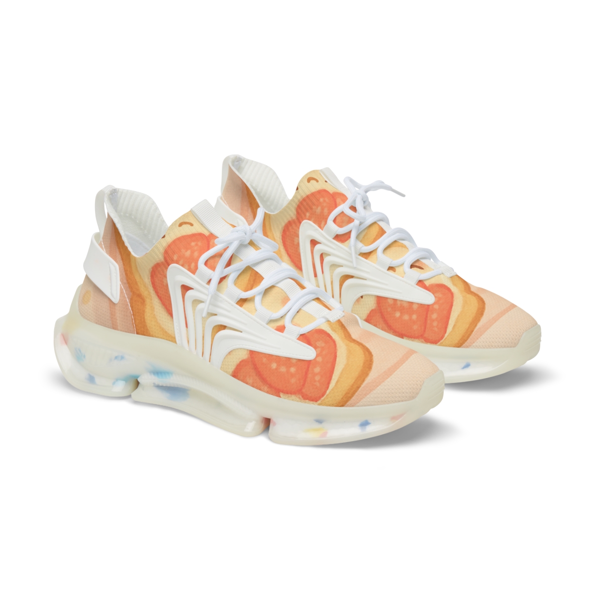 Sleepy Strawberry Toast Friends trendy fashion sneakers