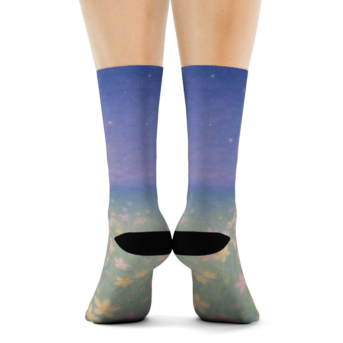 Spring Equinox Star Petals sports performance socks