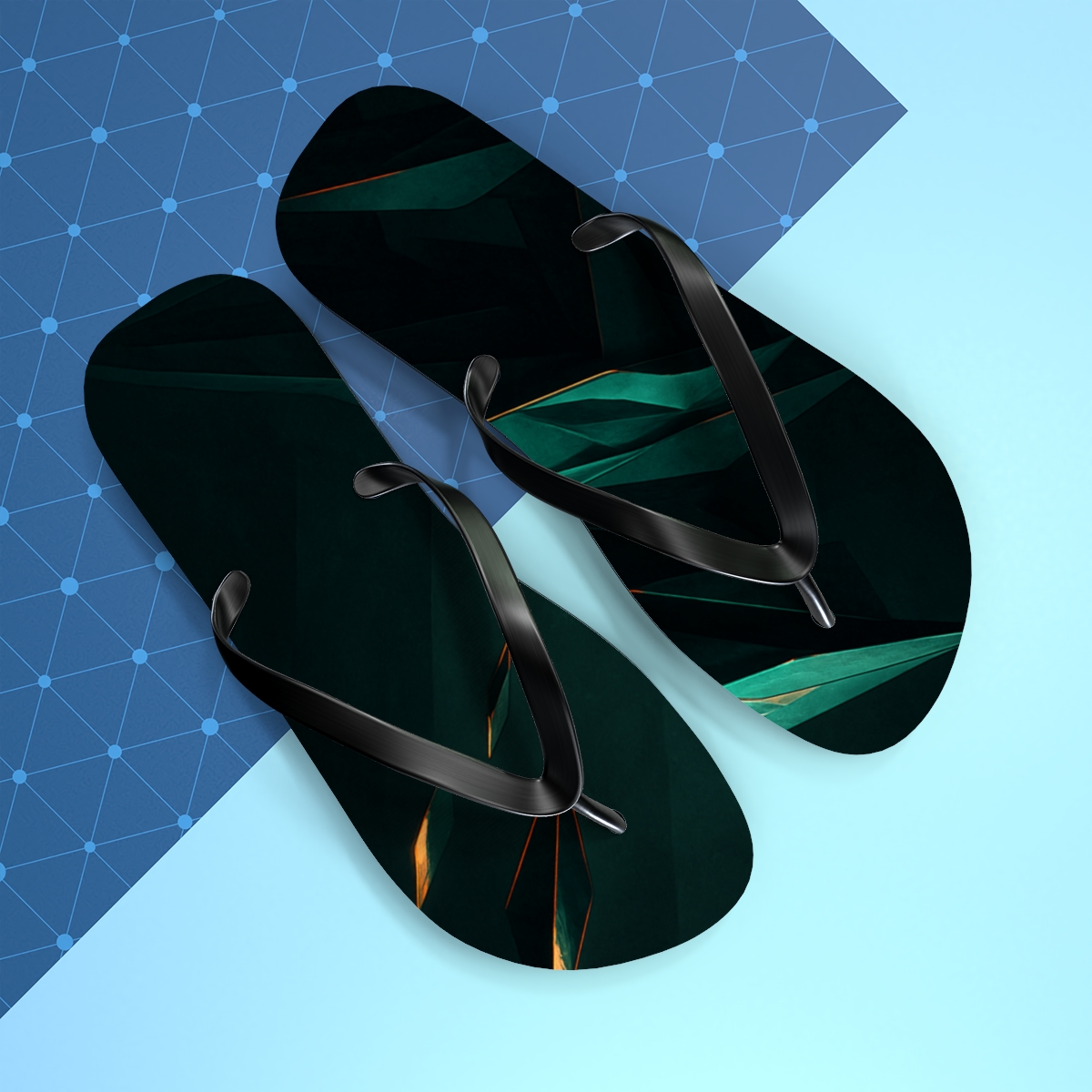 Mantis Prism Vigil personalized beach flip flops