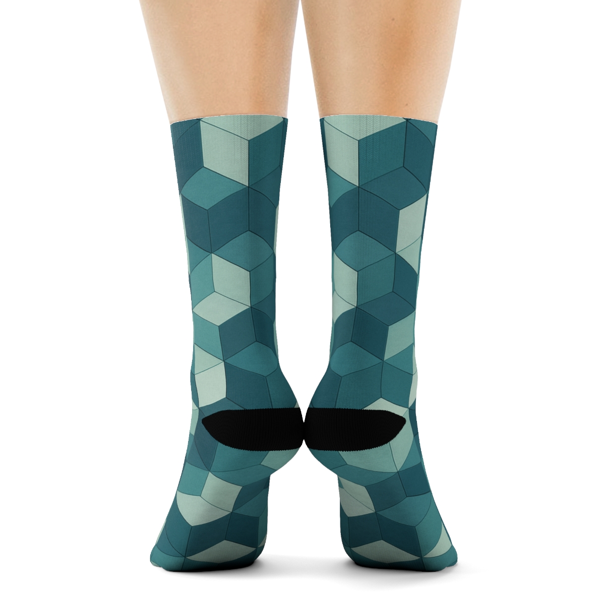 Hex Drift Microfacet Tiling warm winter socks