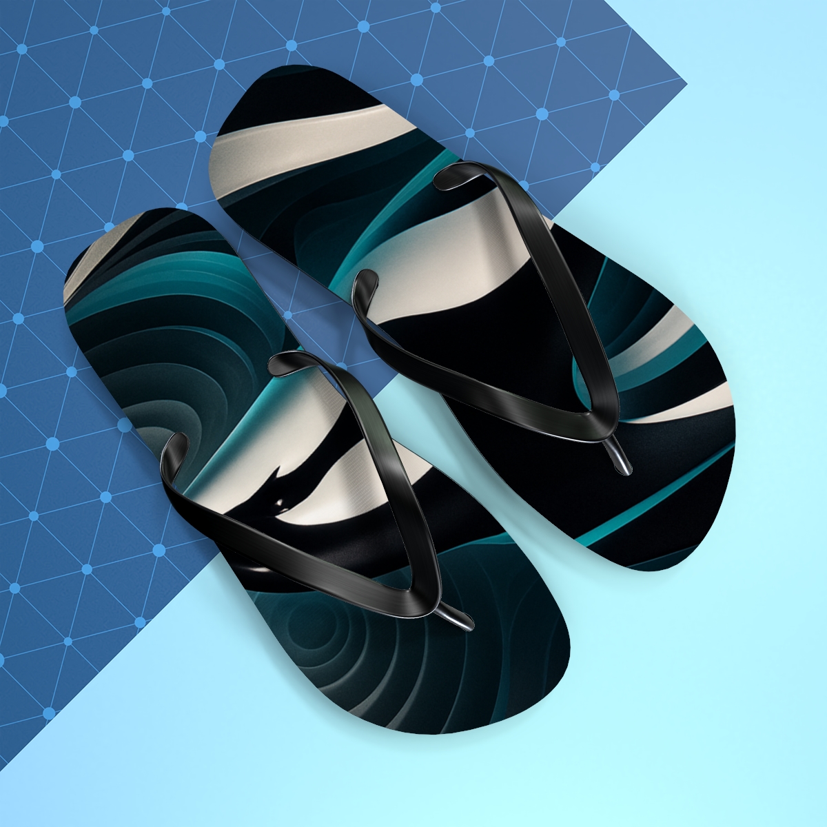 Orca Echo Ribbon Dynamics comfortable casual flip flops