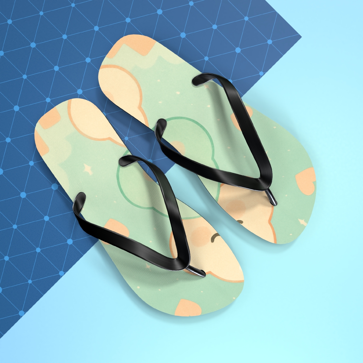 Dreamy Mochi Sky Stroll Flip Flops