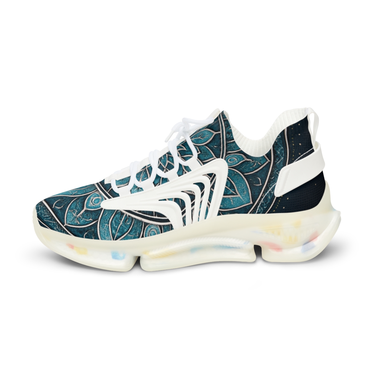 Prismatic Orbit Filigree stylish casual sneakers