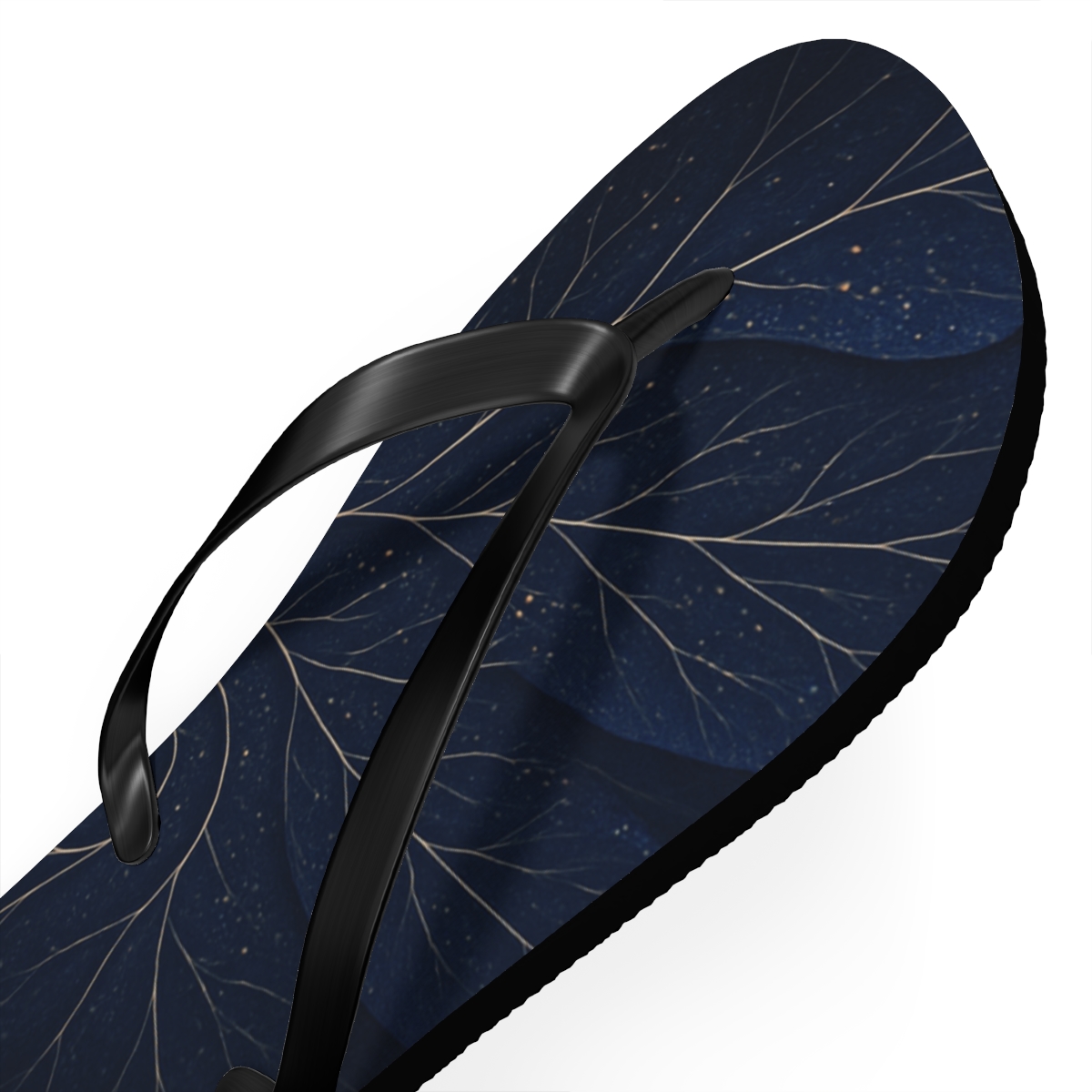 Orchid Fractal Vein Circuit designer logo flip flops