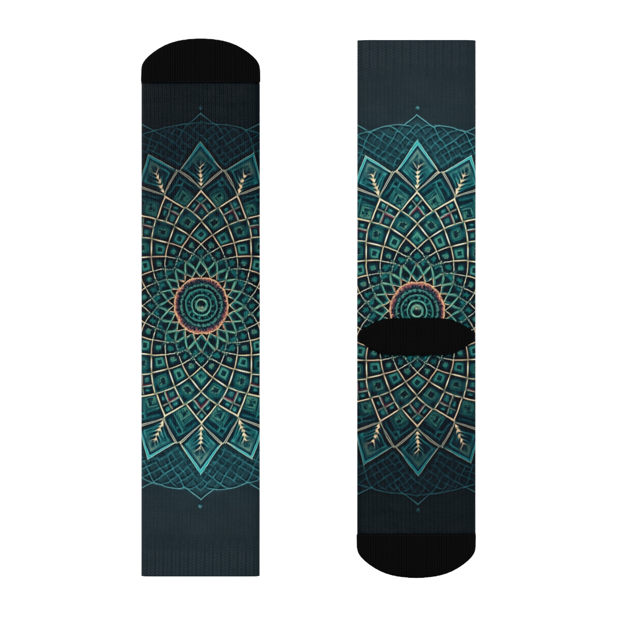 Prismatic Lattice Halo warm winter socks