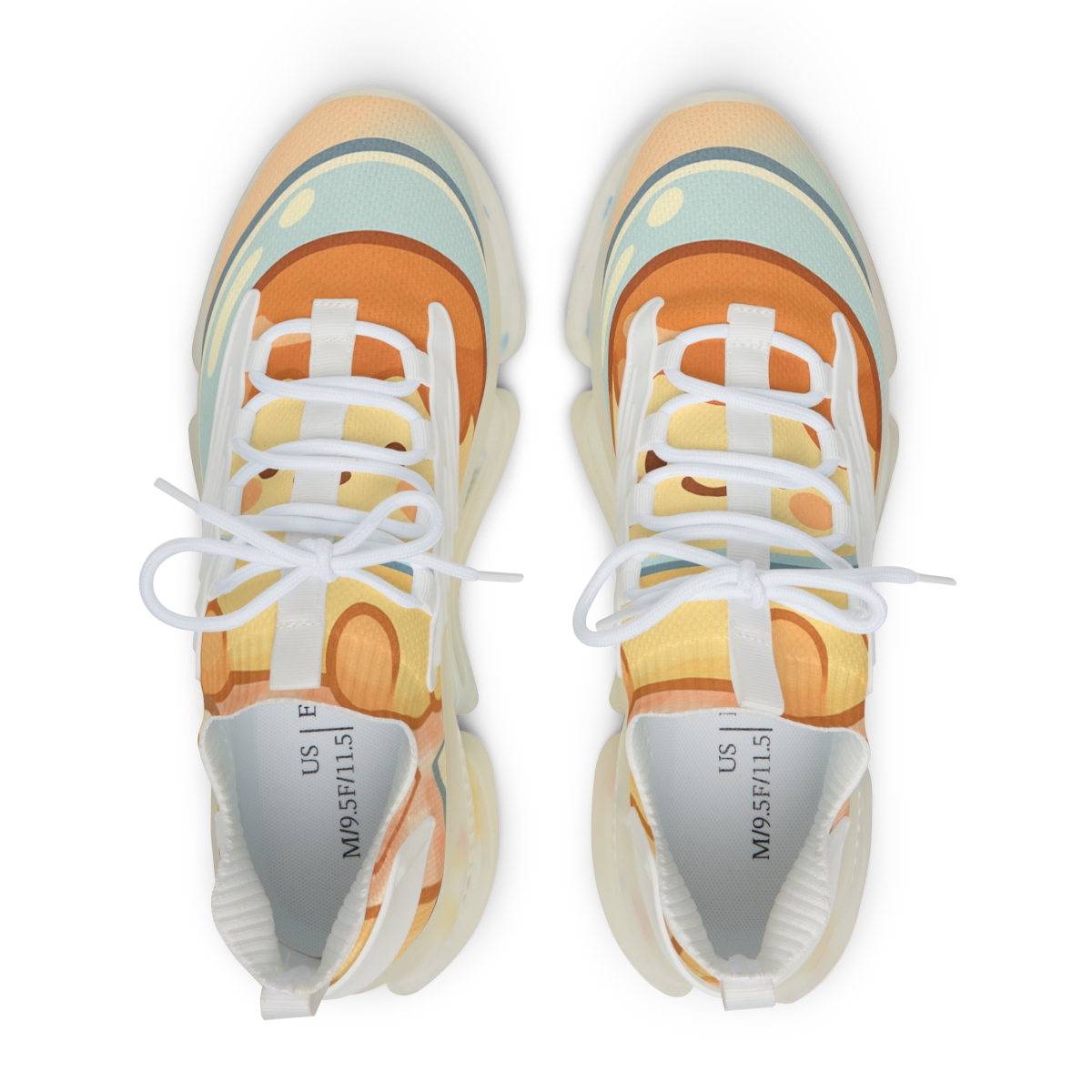 Cosmic Pudding Astronaut Picnic custom sneakers