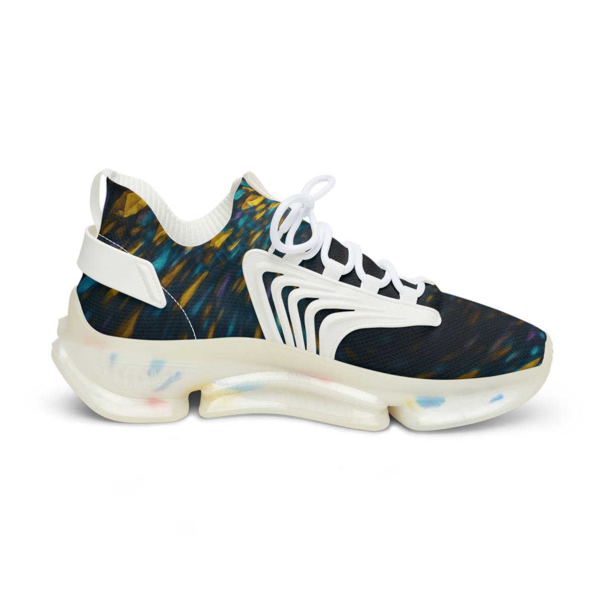 Prismatic Dance Of The Swarm premium sport sneakers