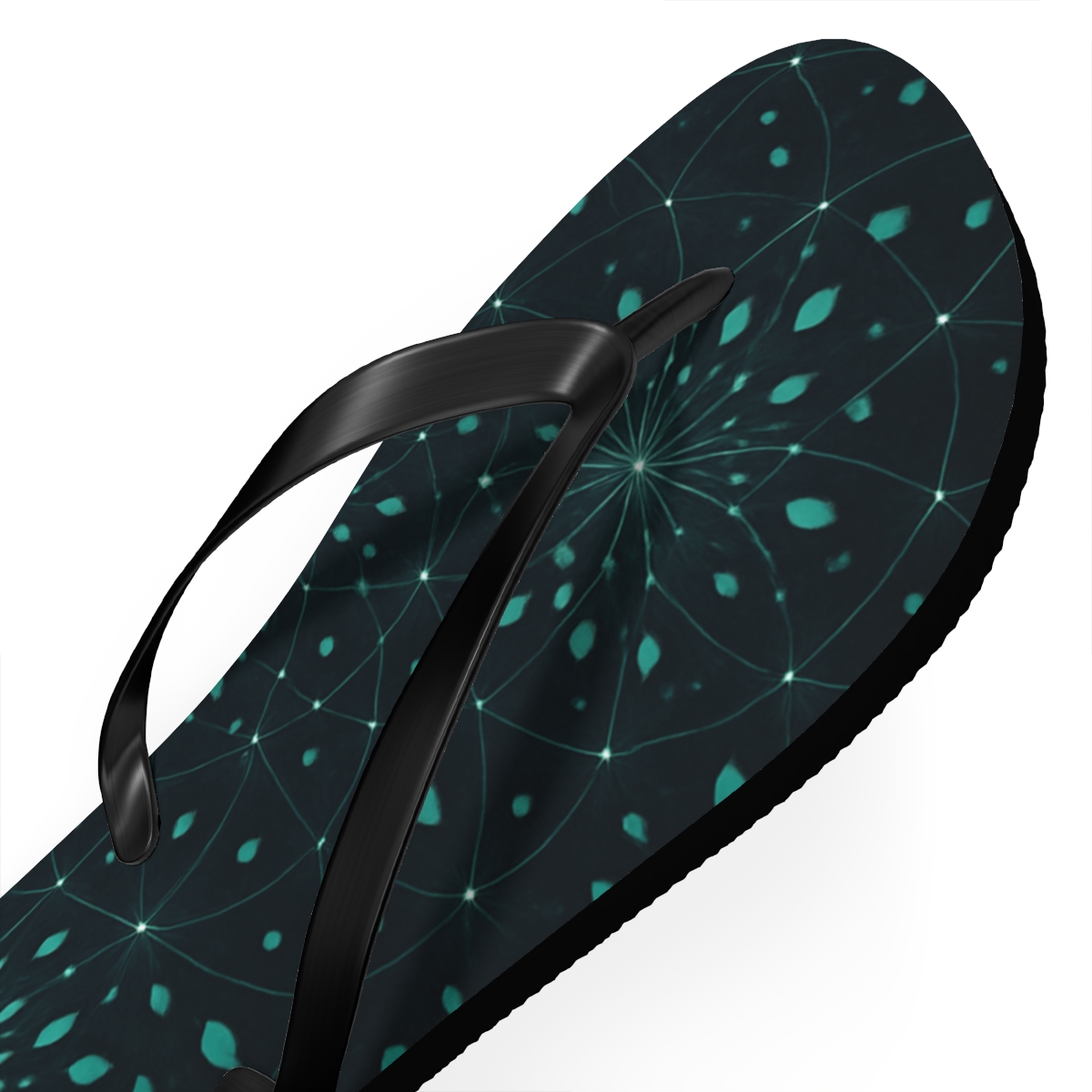 Calyx Fractal Constellation stylish summer flip flops