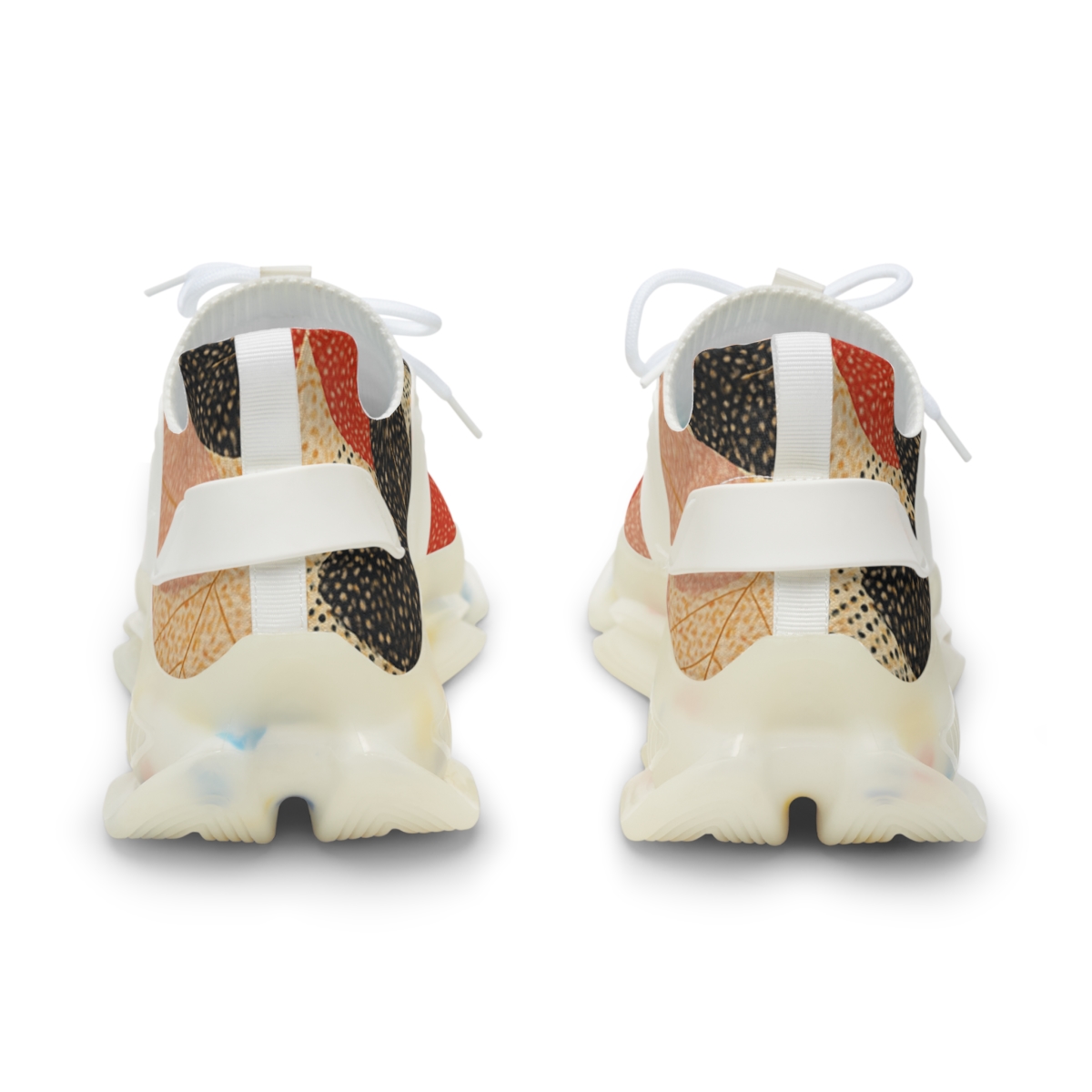 Camellia Dot Loom Cascade stylish casual sneakers