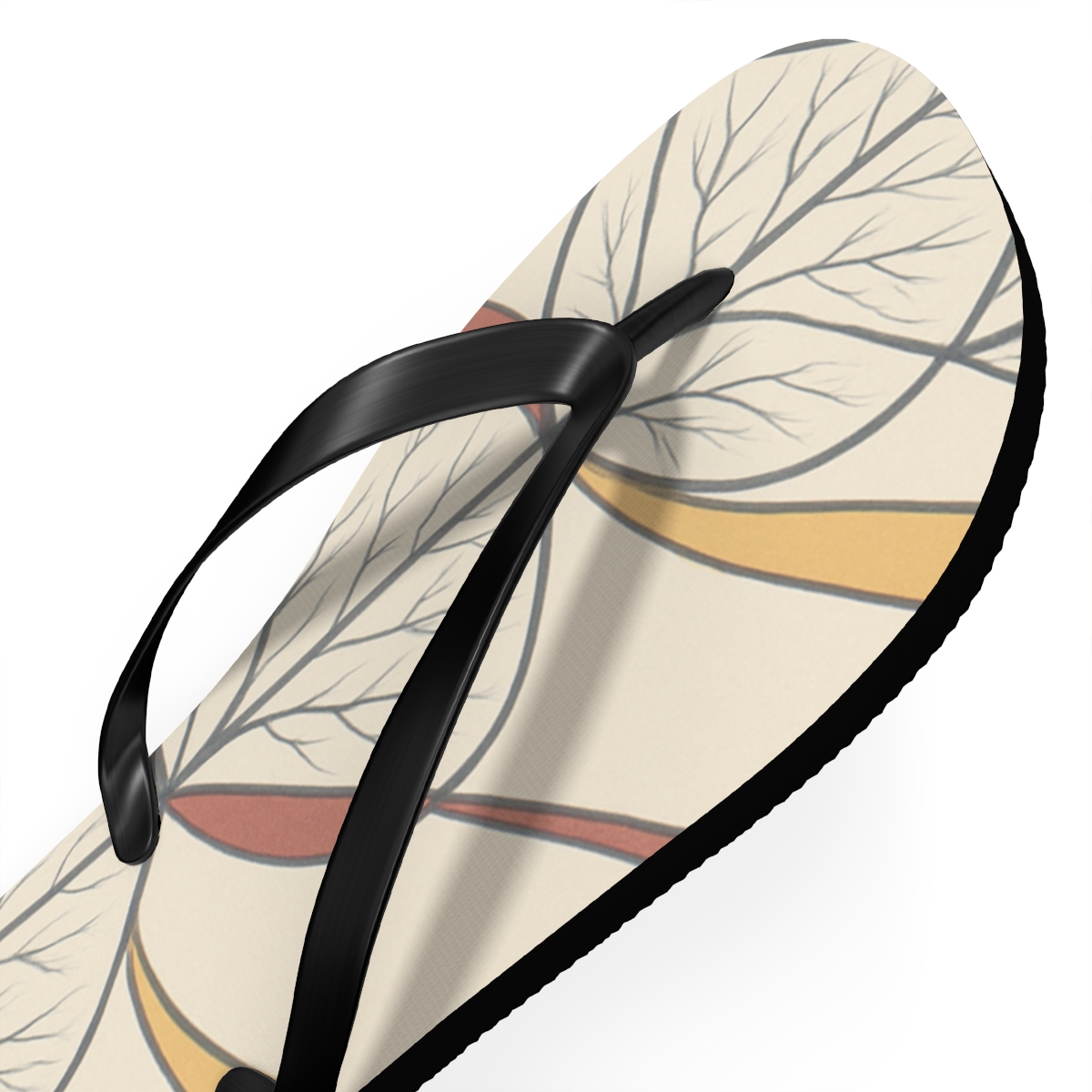 Camellia Phase Lattice unique graphic flip flops