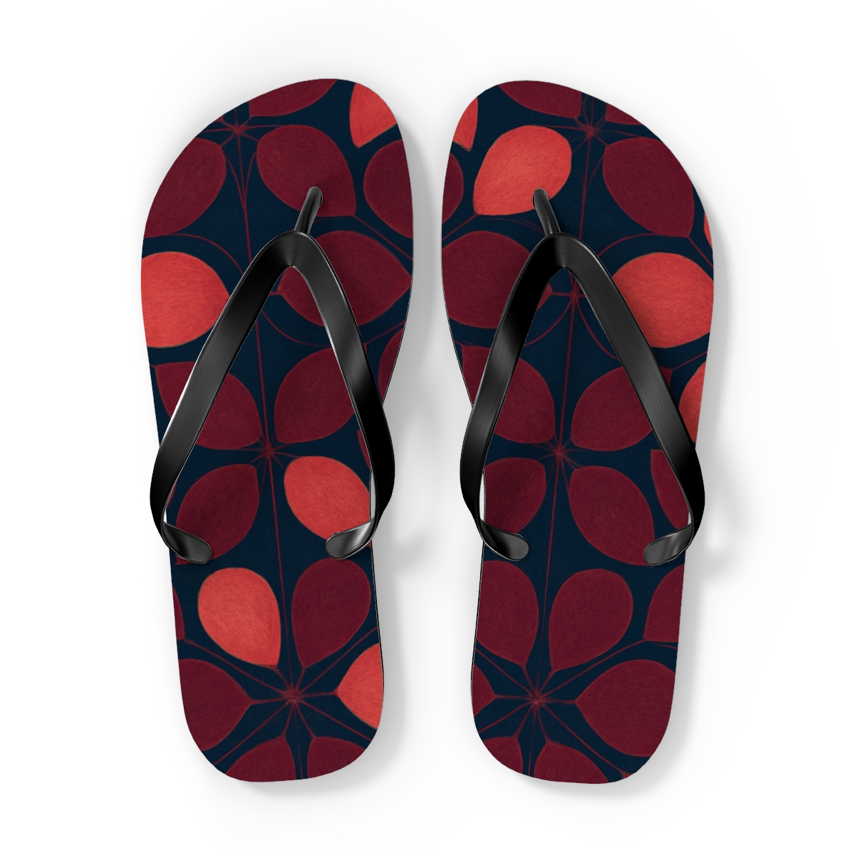 Camellia Pulse Lattice comfortable casual flip flops