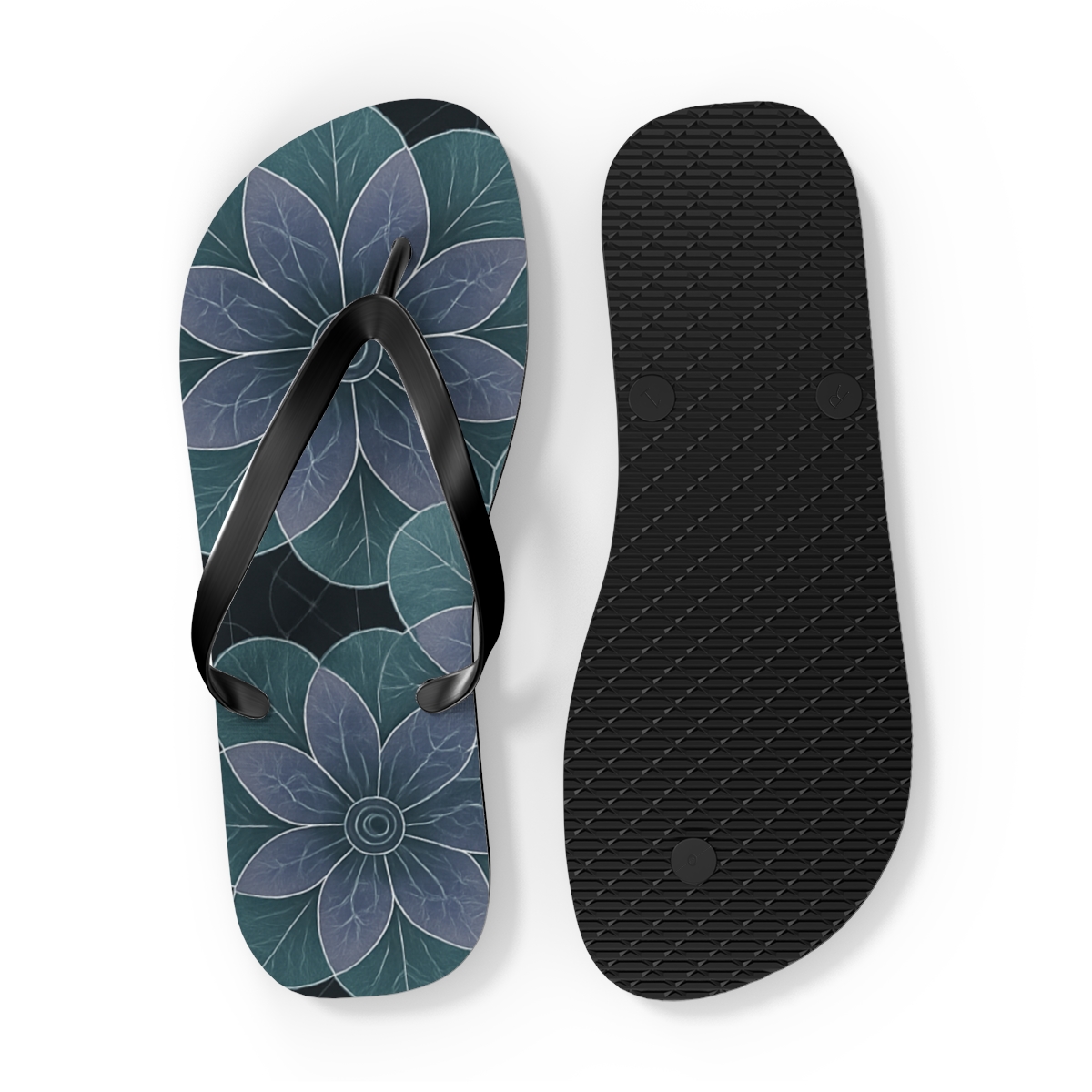 Camellia Vein Circuitry comfortable casual flip flops