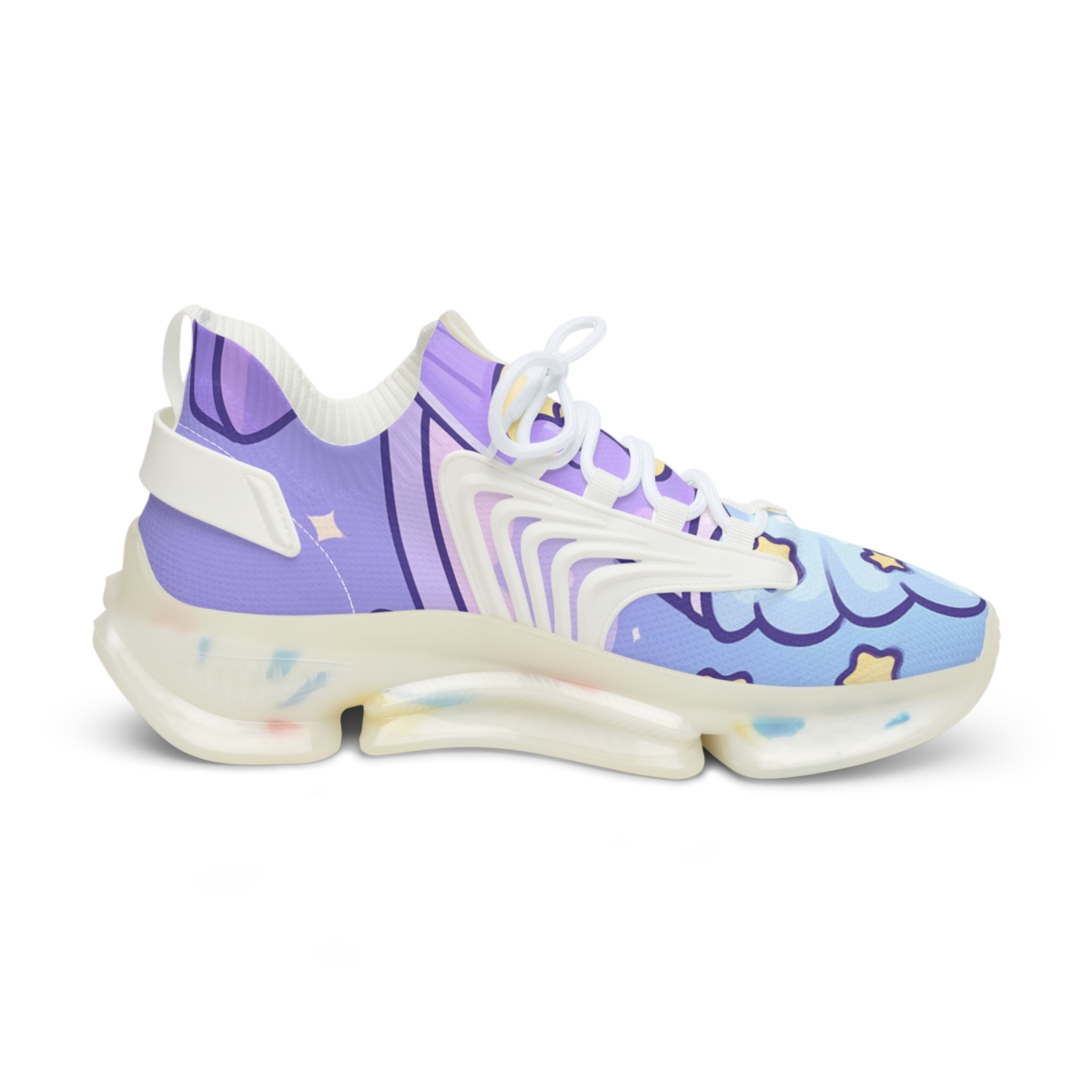 Pastel Moon Milkshake Dreams custom sneakers