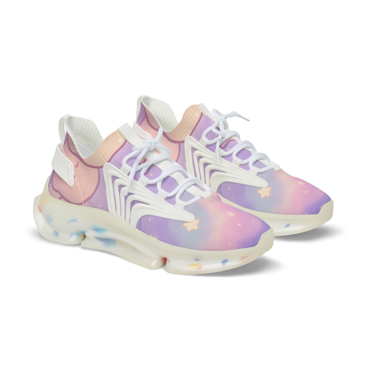 Pastel Comet Mochi Parade custom sneakers