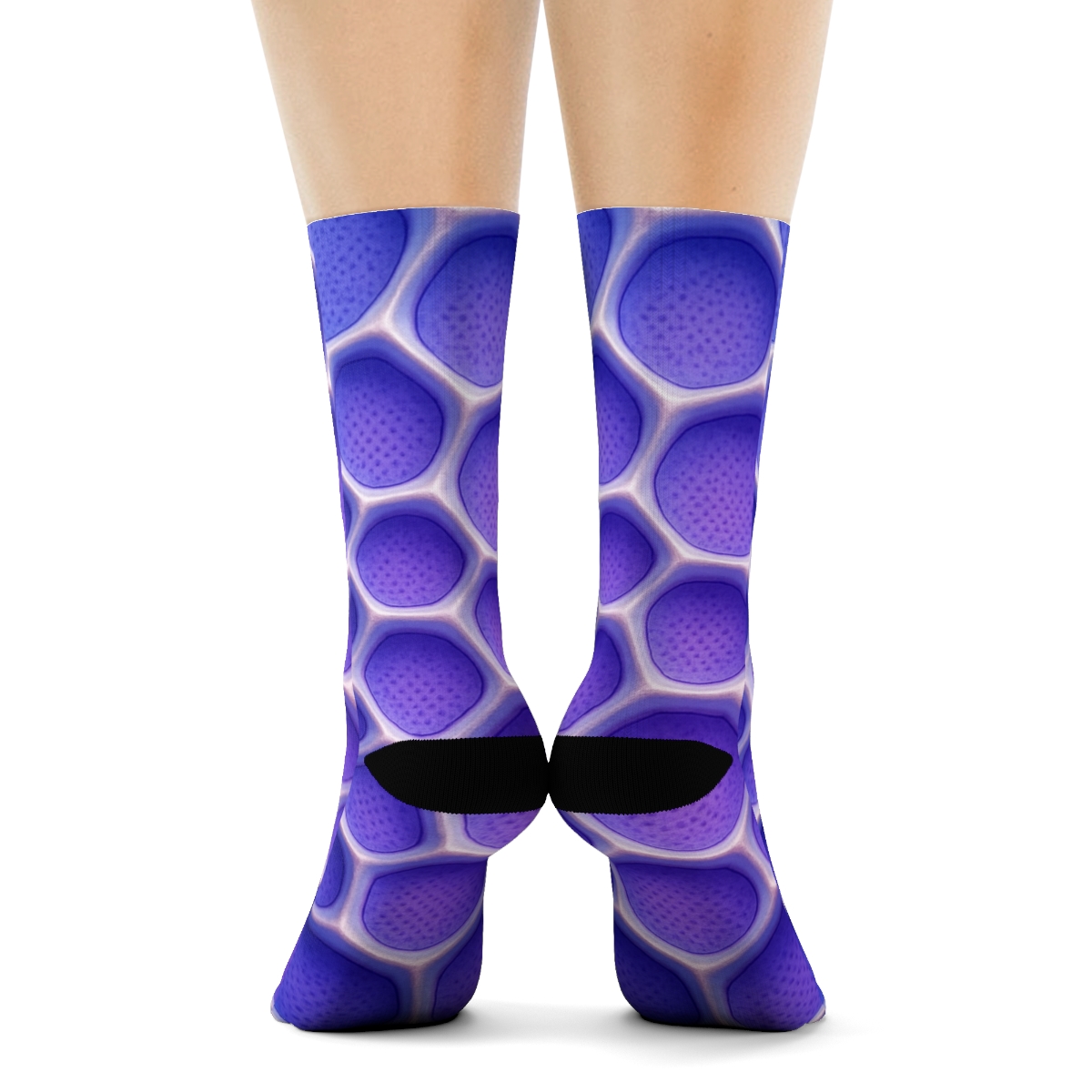 Hex Tesserae Starfoam trendy colorful socks
