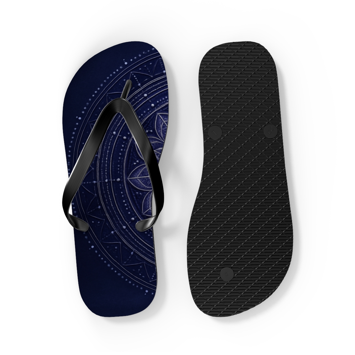 Luminous Petal Glow Flip Flops