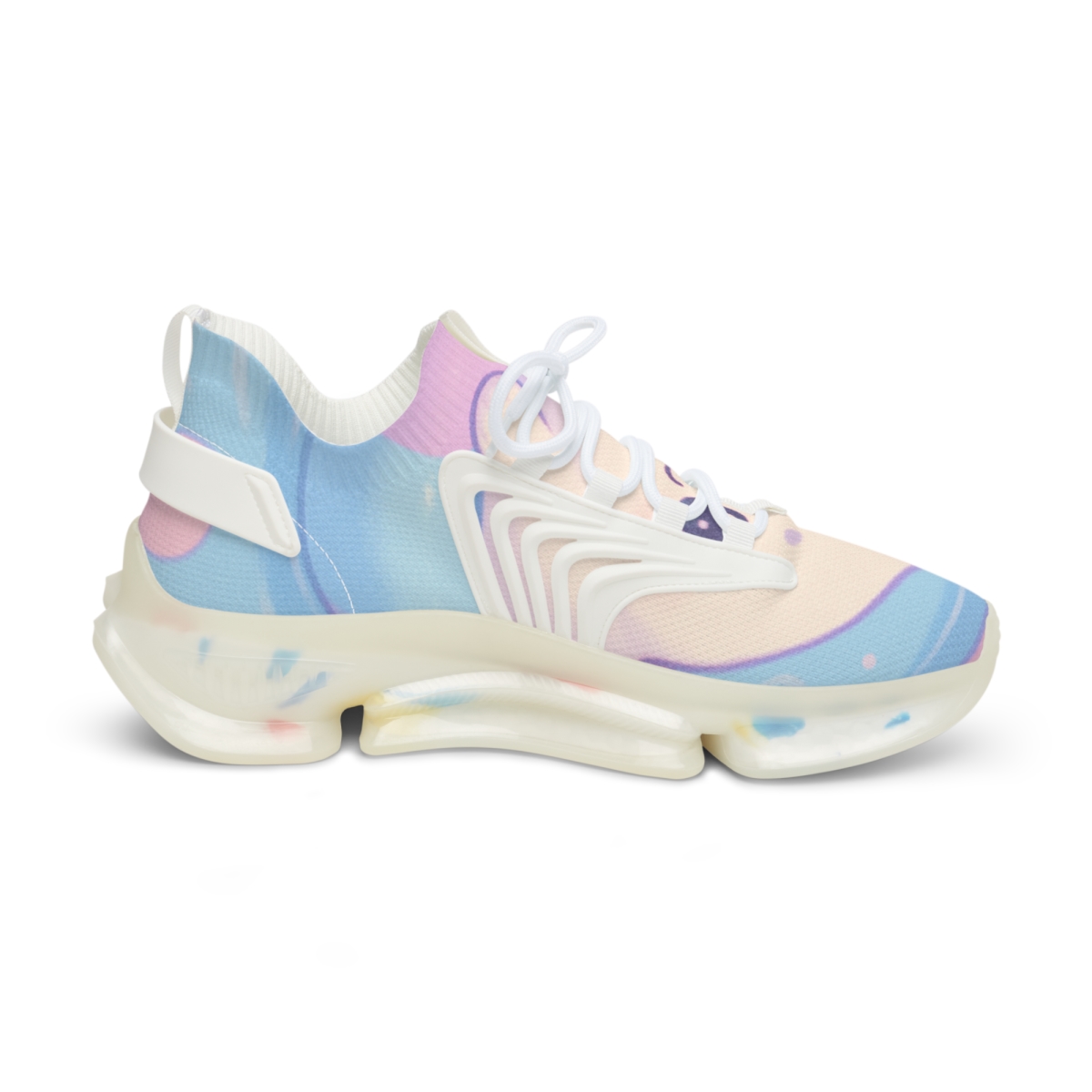 Cotton Candy Seal Float personalized athletic sneakers