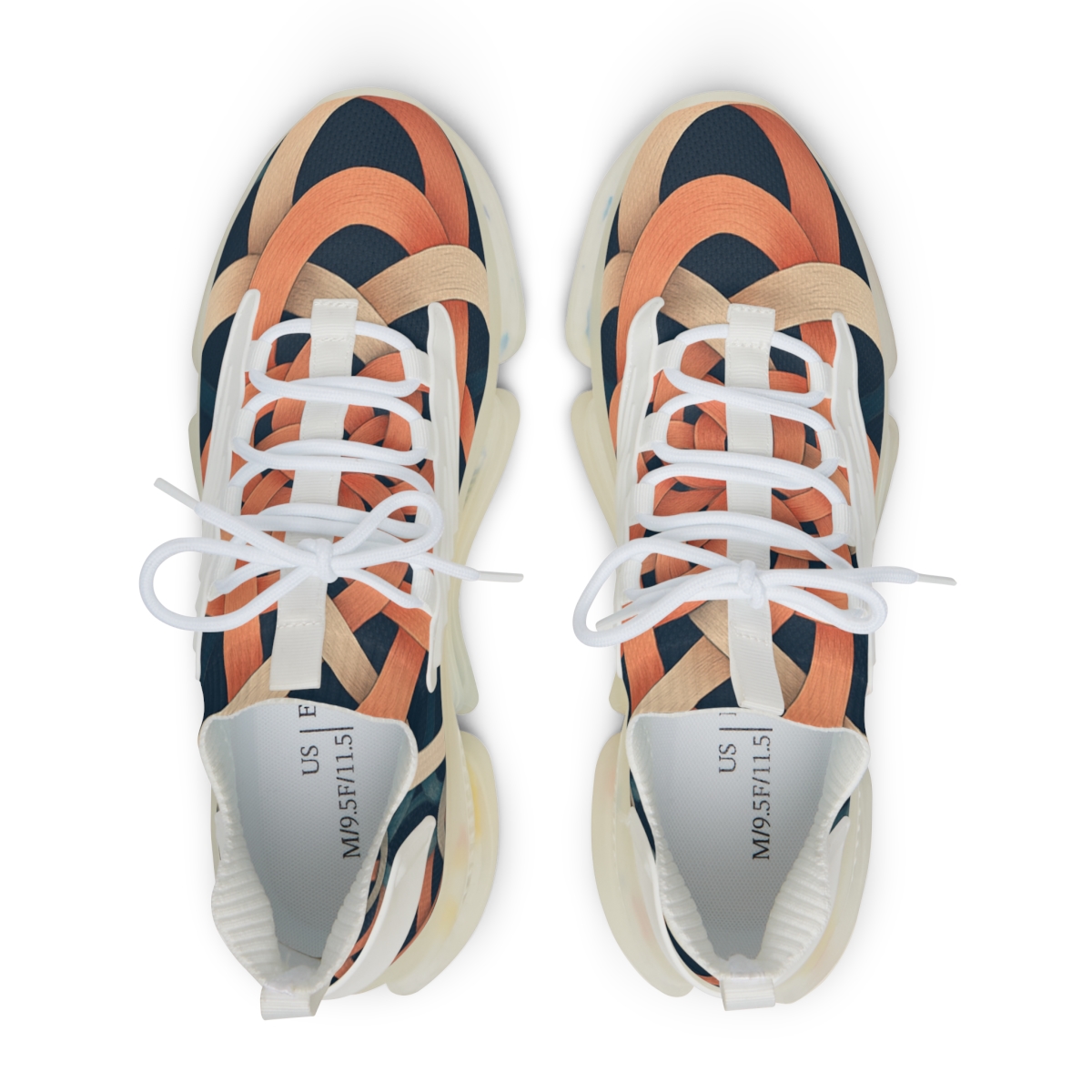 Cosmos Petal Interlace custom sneakers