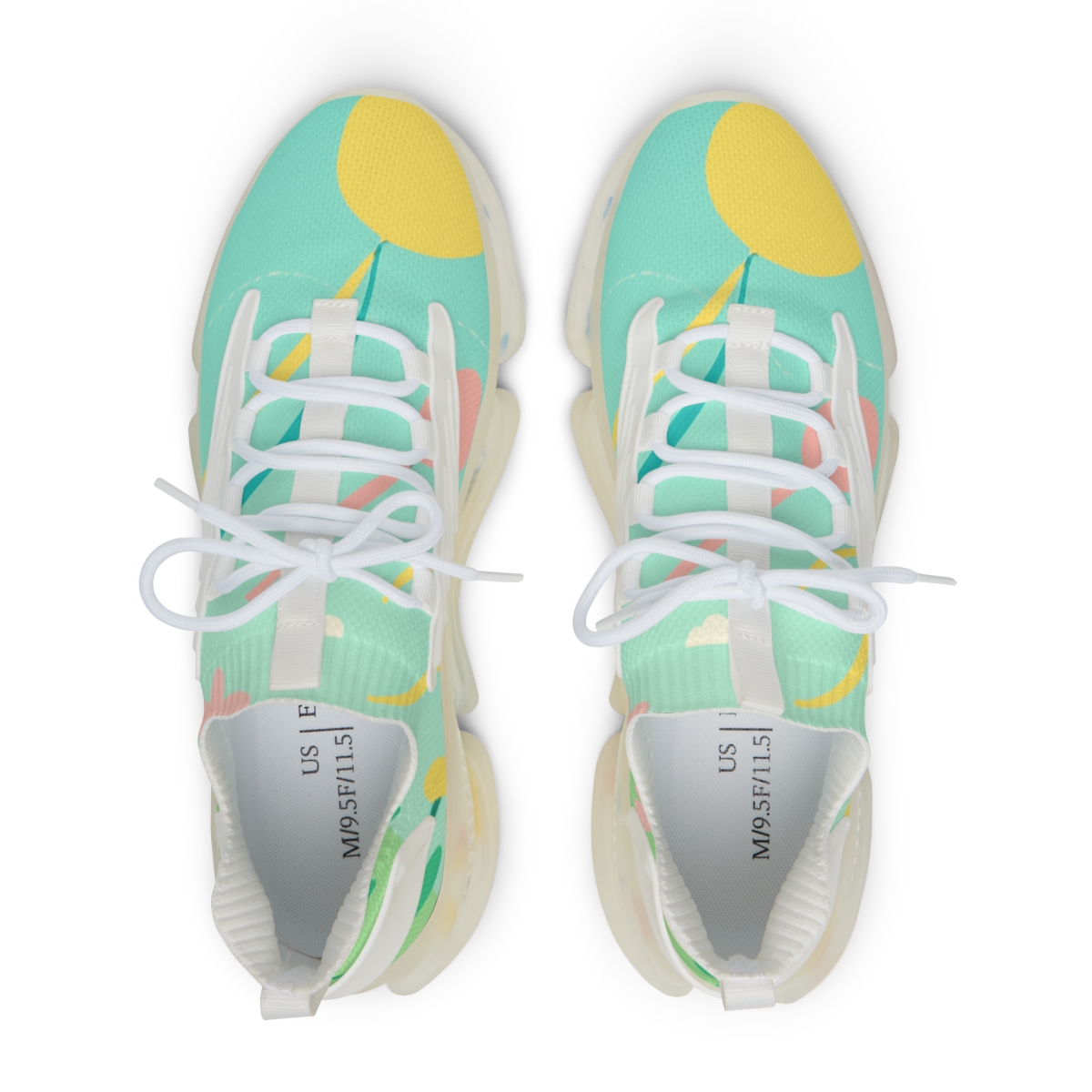 Spring Equinox Ribbon Kite Constellations personalized athletic sneakers