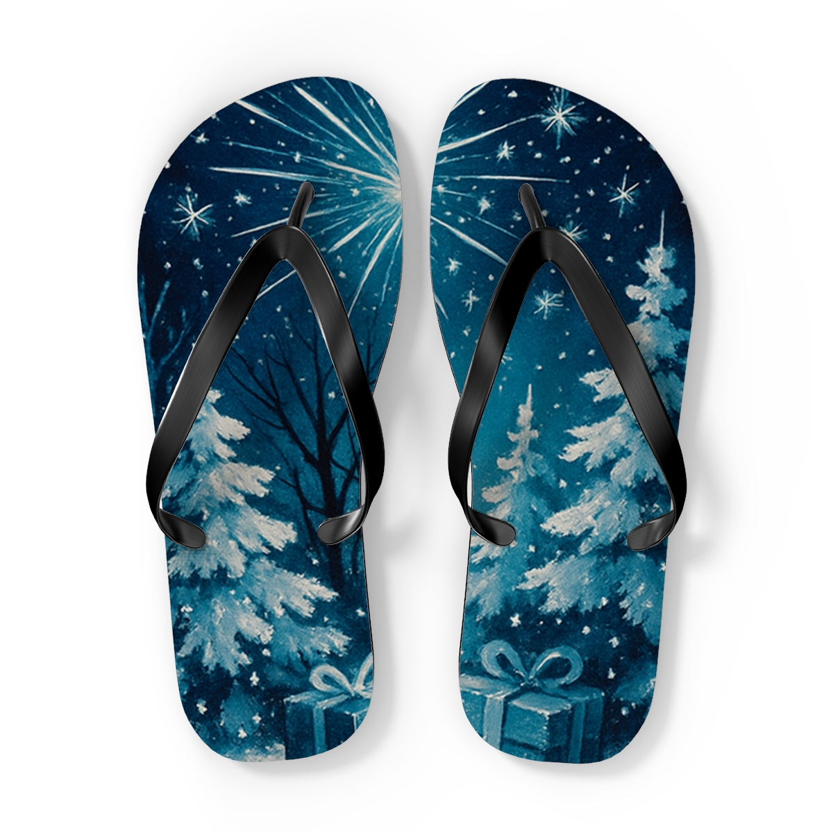 Midnight Spark Serenity Flip Flops
