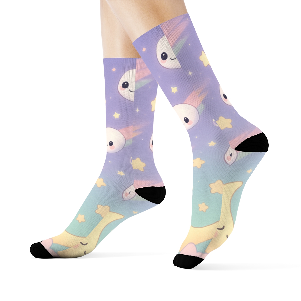 Starlight Marshmallow Meteors warm winter socks