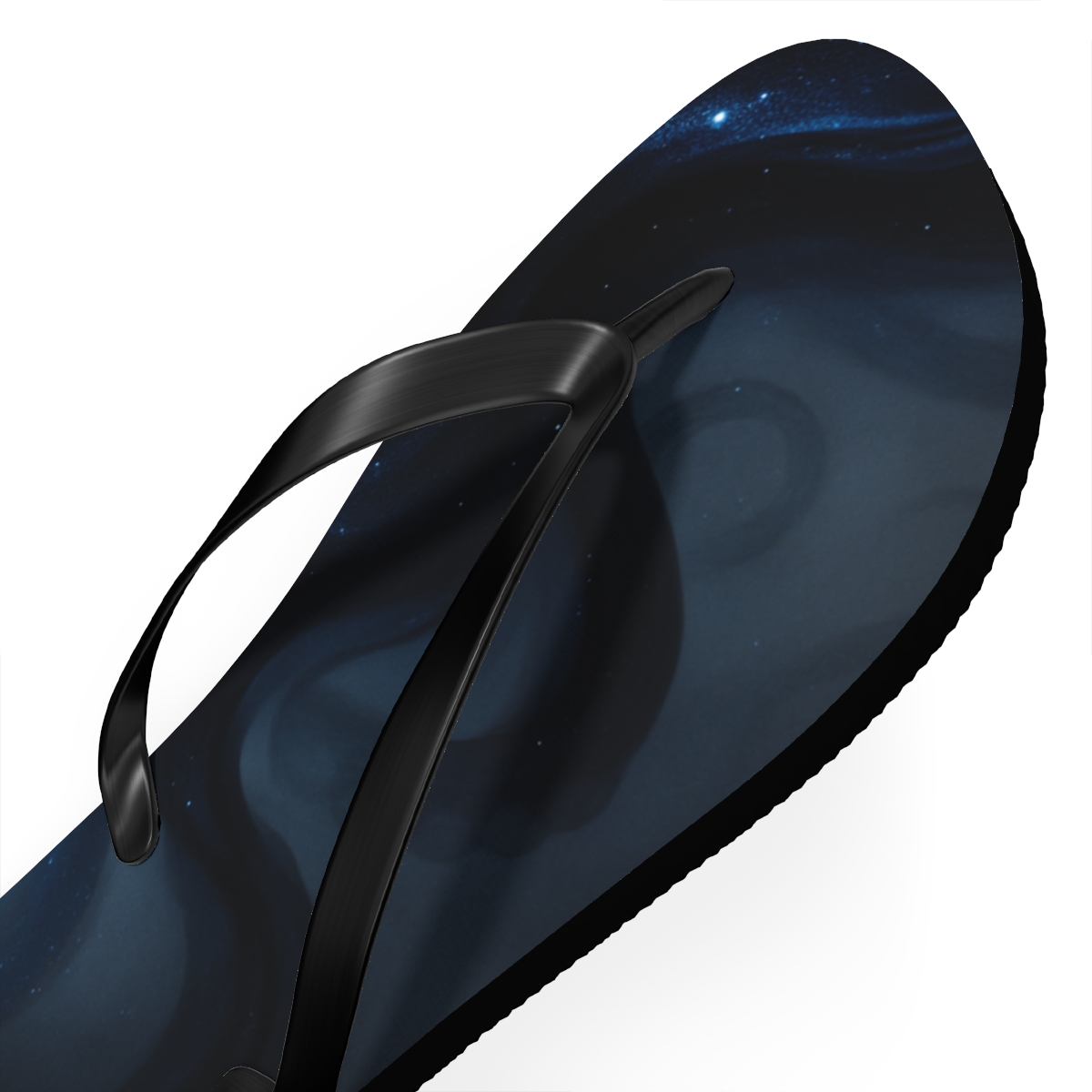 Cephalopod Ink Constellation personalized beach flip flops