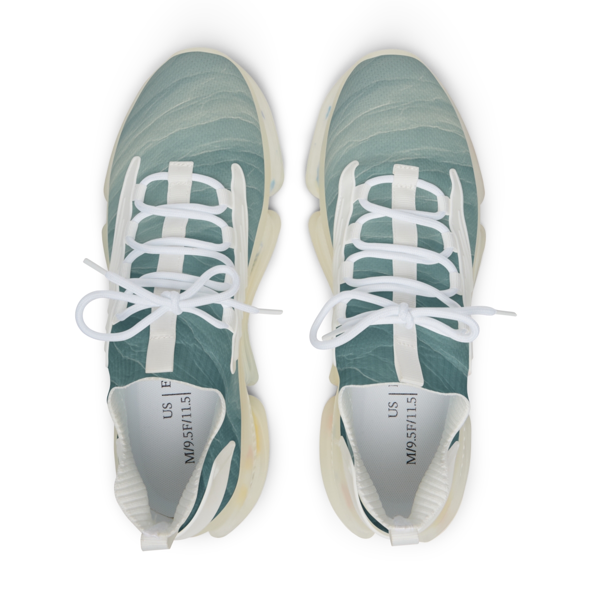 Fractured Quartz Wavefield designer branded sneakers