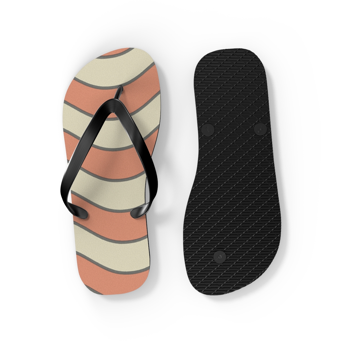 Coral Tide Harmony Flip Flops
