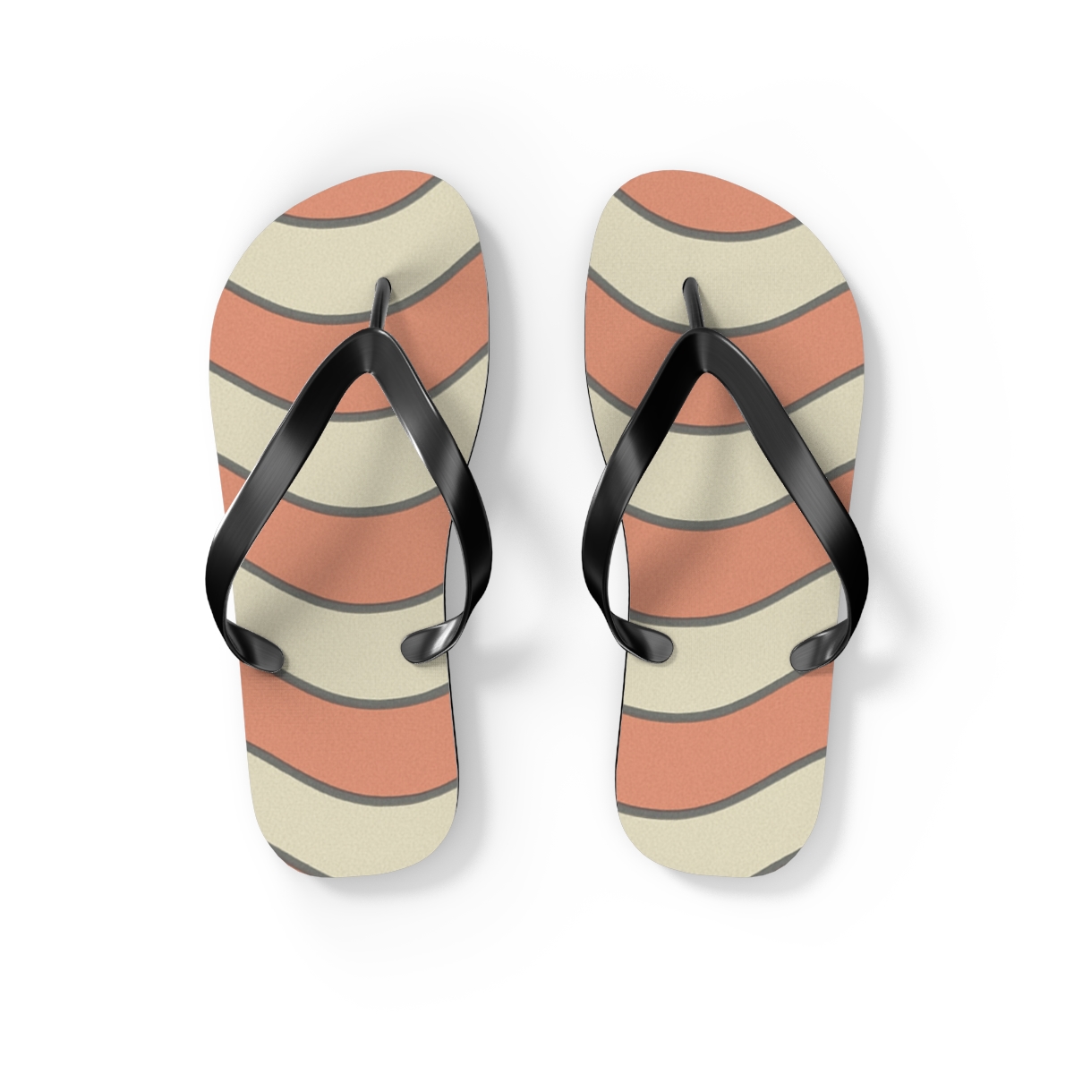 Coral Tide Harmony Flip Flops