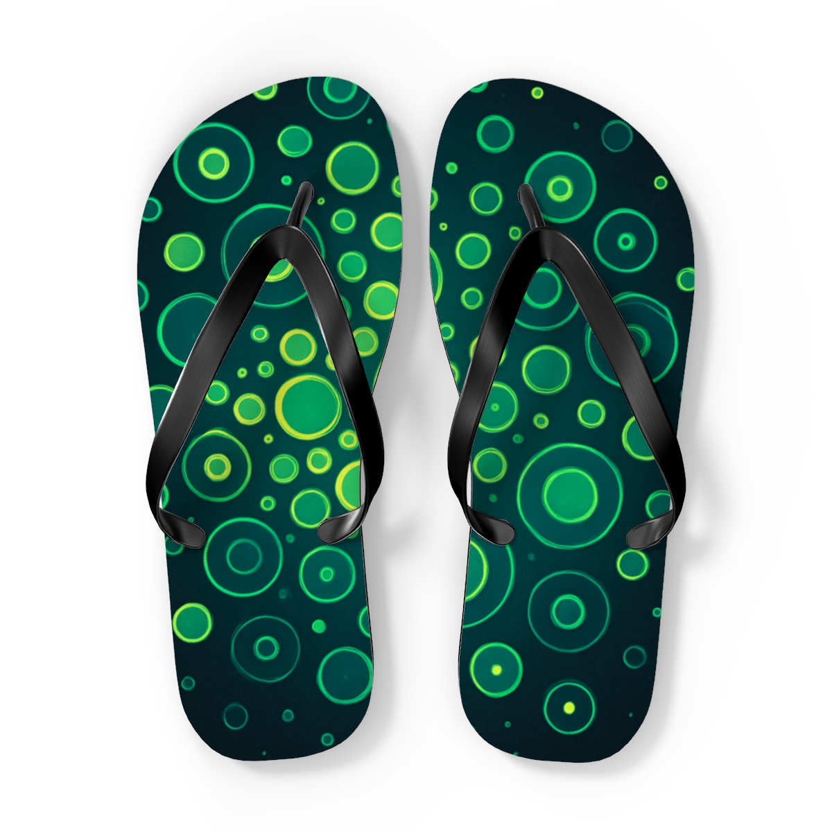 Chorus Pattern Of The Tree Frog Call custom flip flops