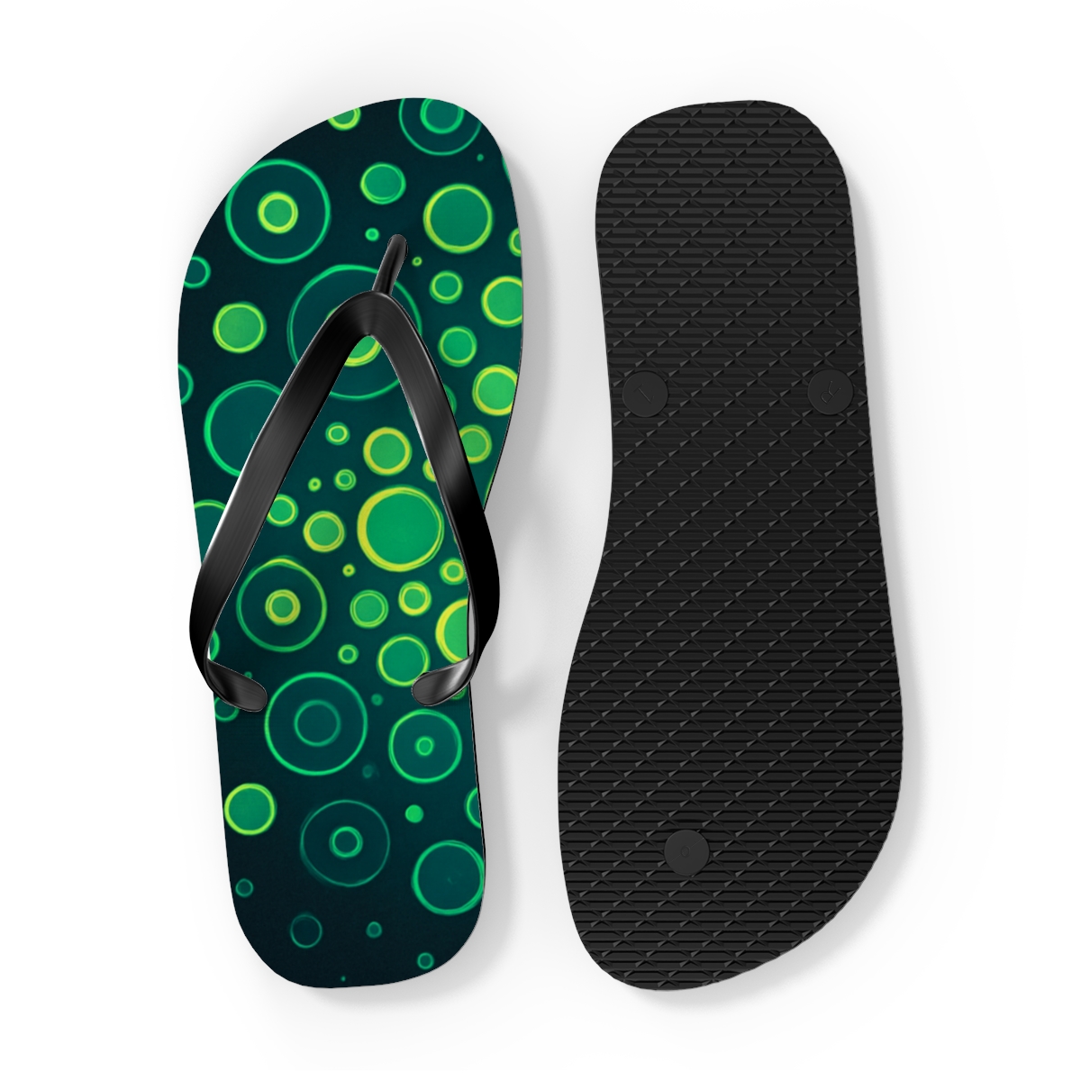 Chorus Pattern Of The Tree Frog Call custom flip flops