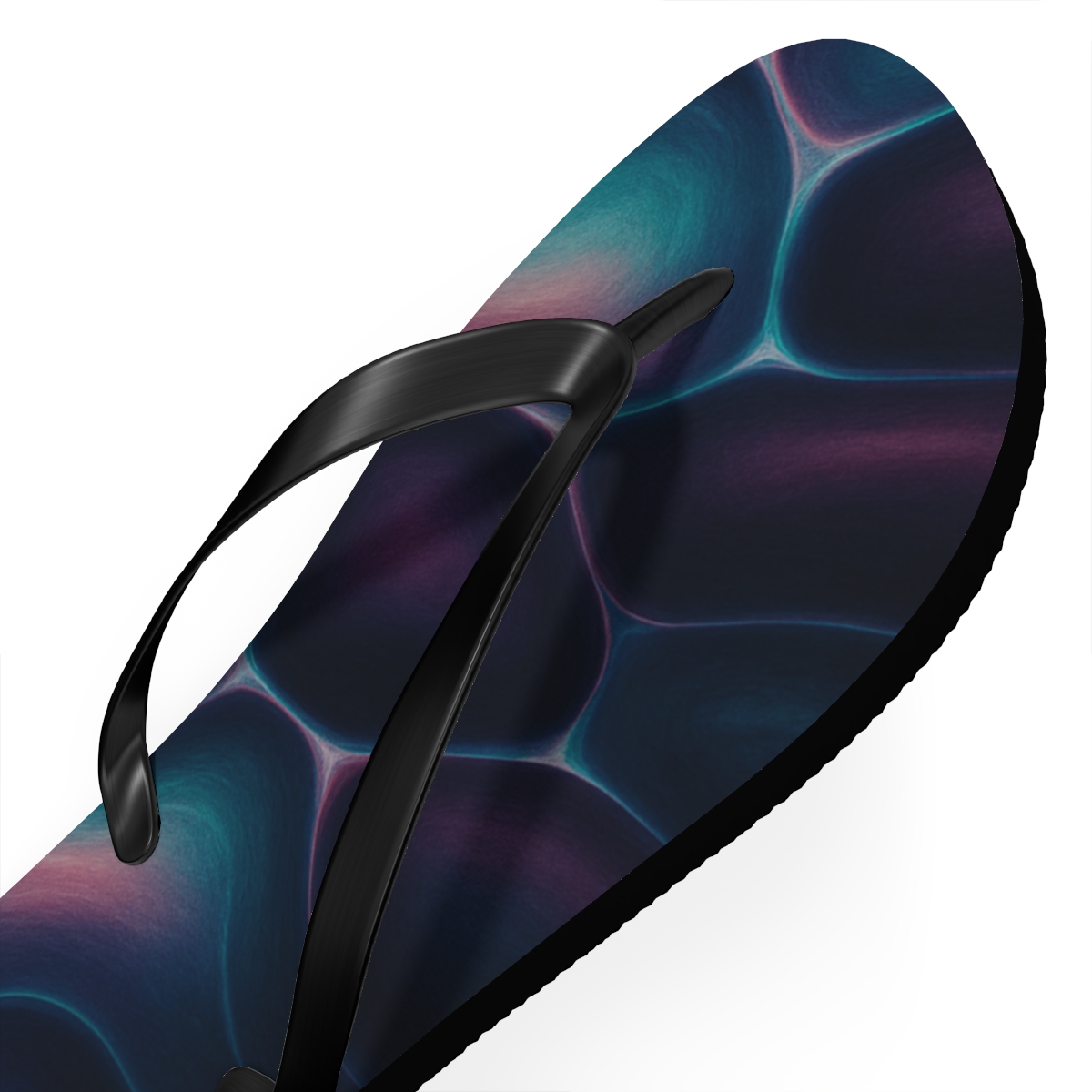 Chromatophore Mirage Drift custom flip flops