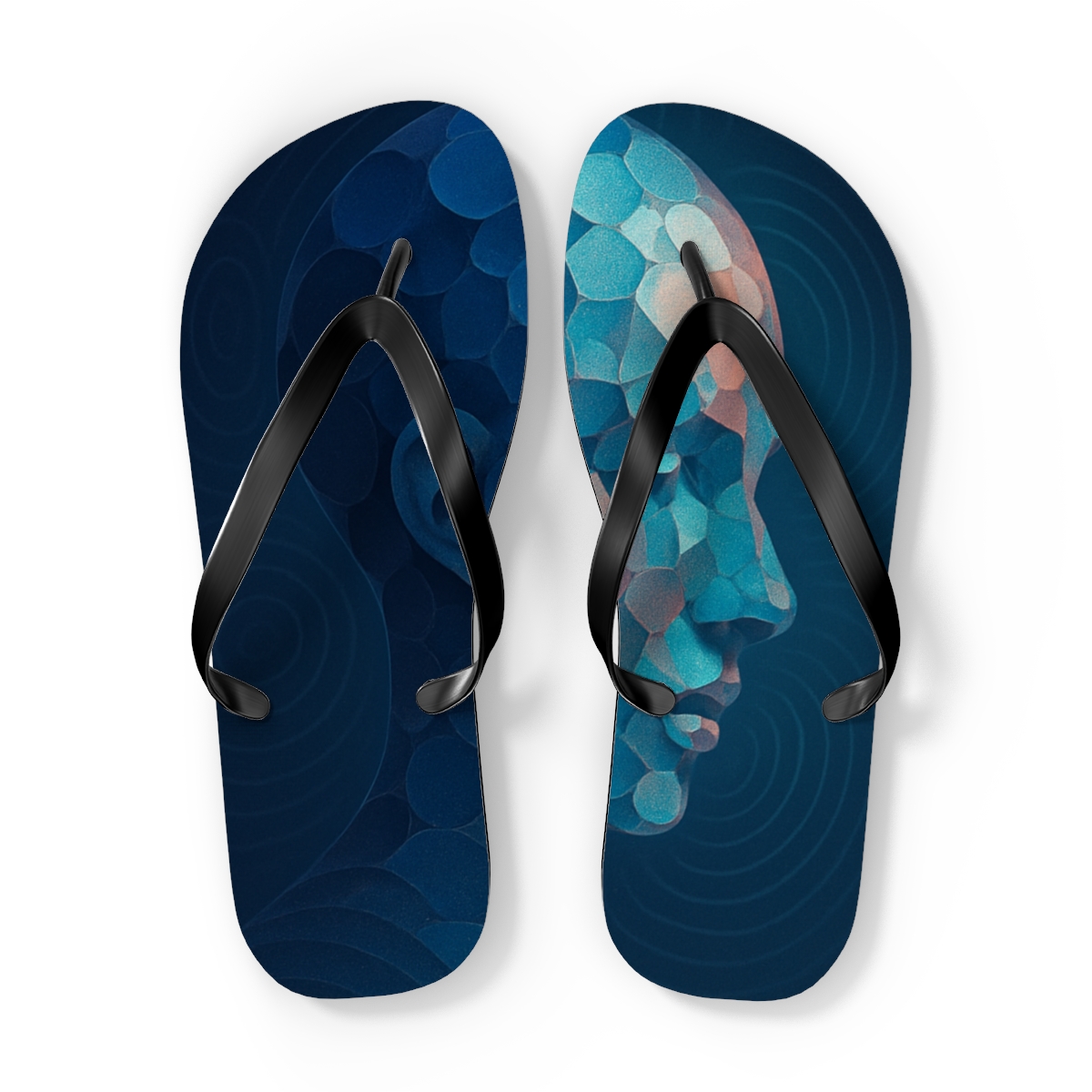 Chromatophore Mirage stylish summer flip flops