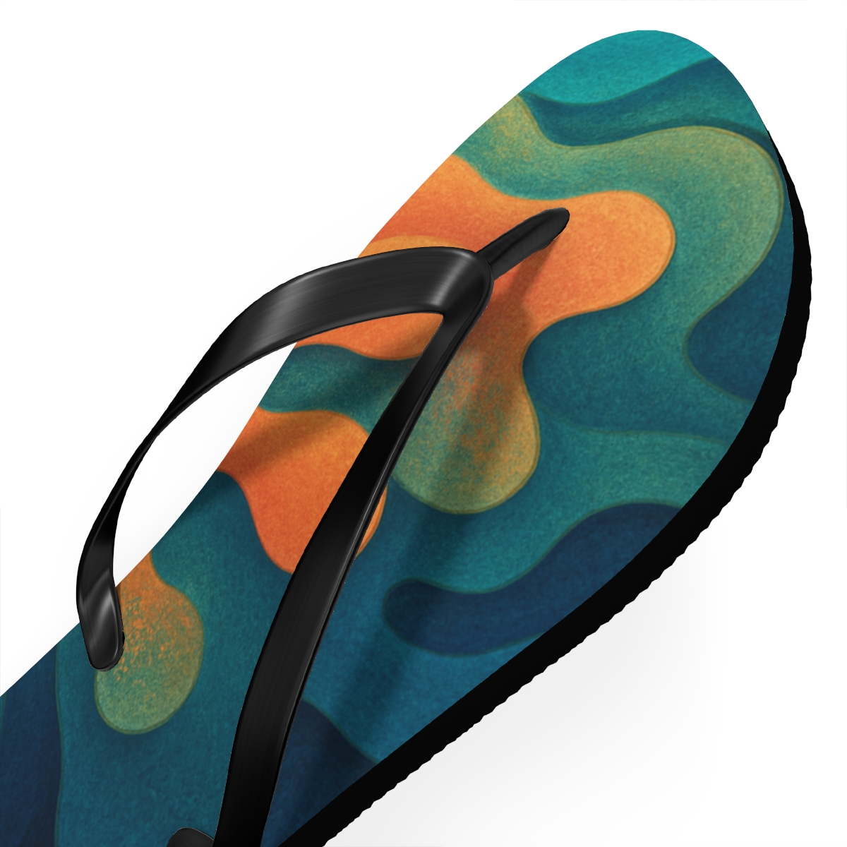 Chromatophore Symphony comfortable casual flip flops
