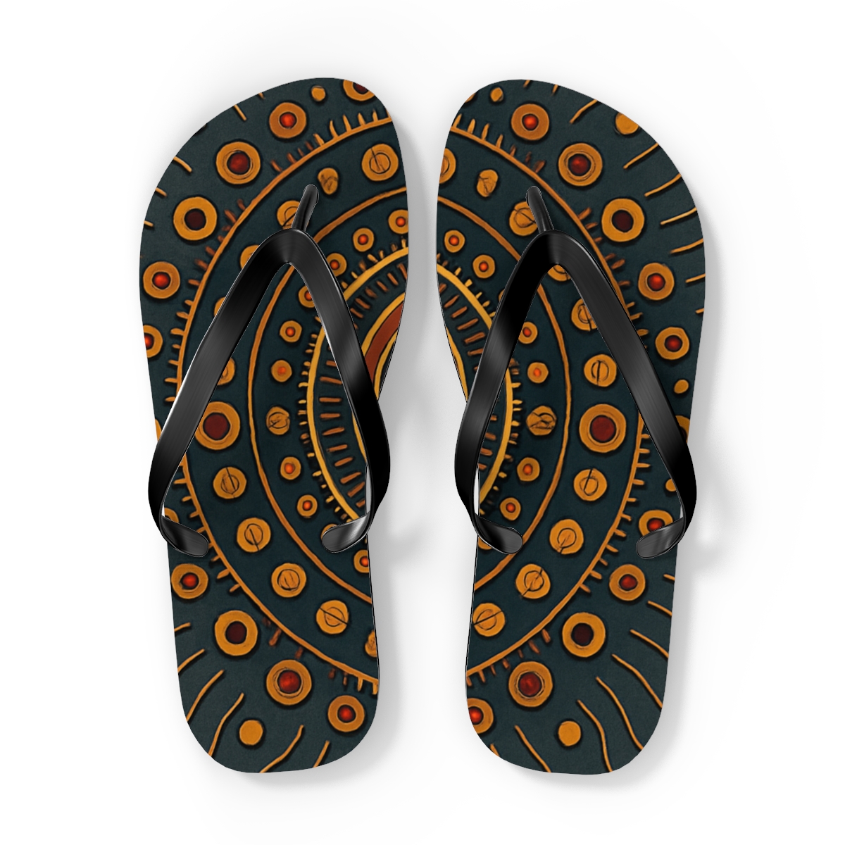 Clockwork Chorus Of The Cicada stylish summer flip flops