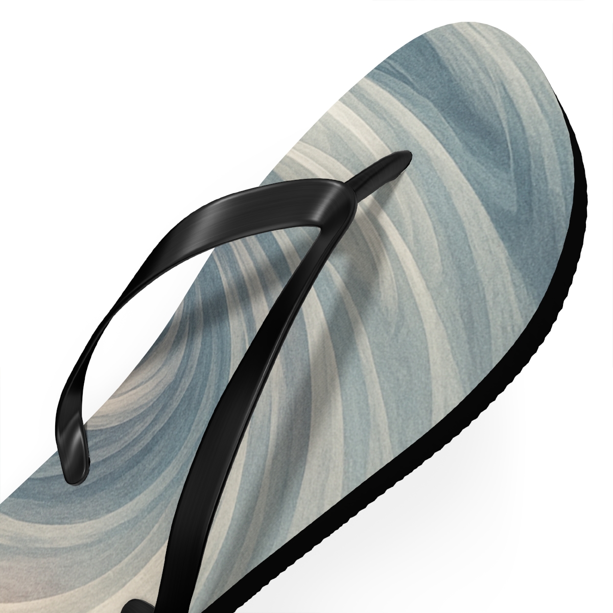 Cloud Band Vortex Weave trendy printed flip flops