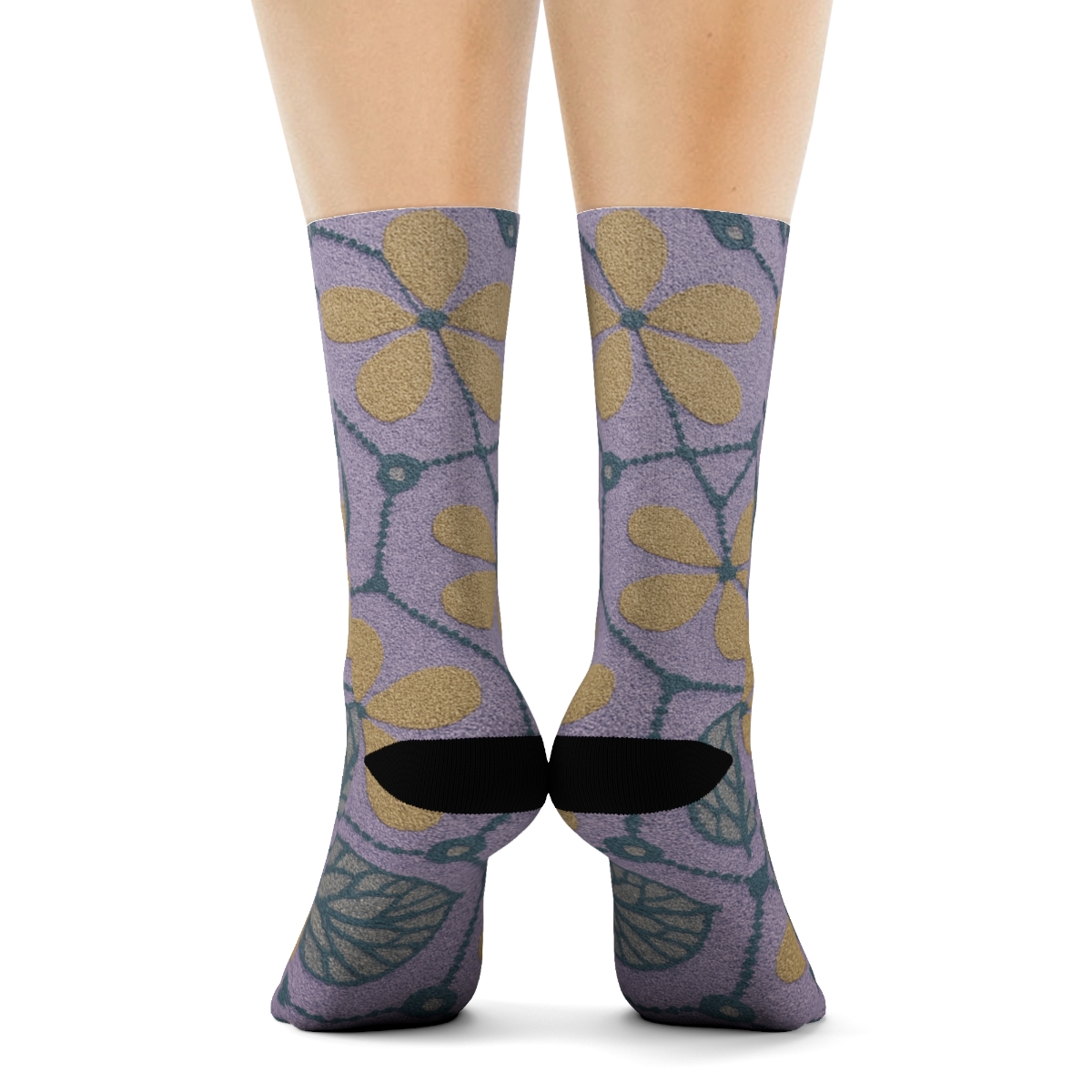 Cluster Lattice Rhythm personalized cozy socks